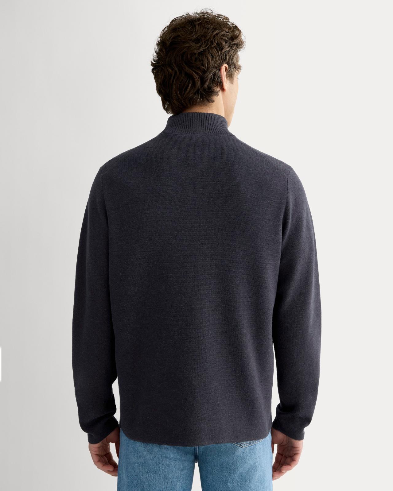 Mens No-Sweat Quarter-Zip Sweater by Everlane Product Image