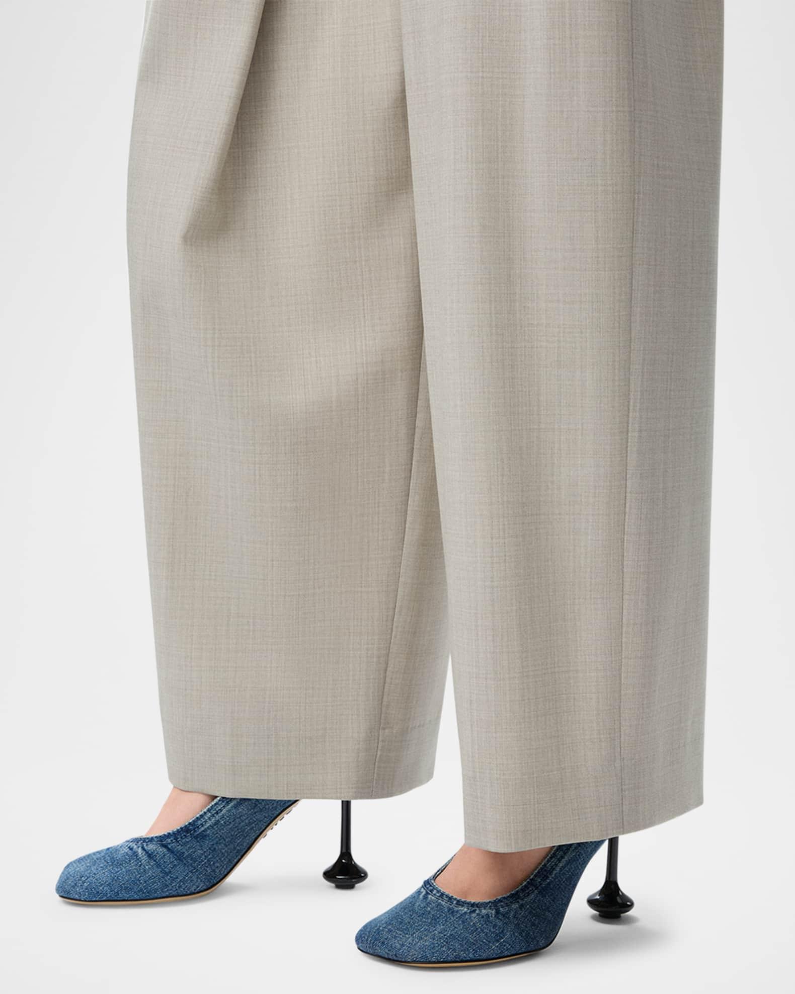 Toy Denim Drop Stiletto Pumps Product Image