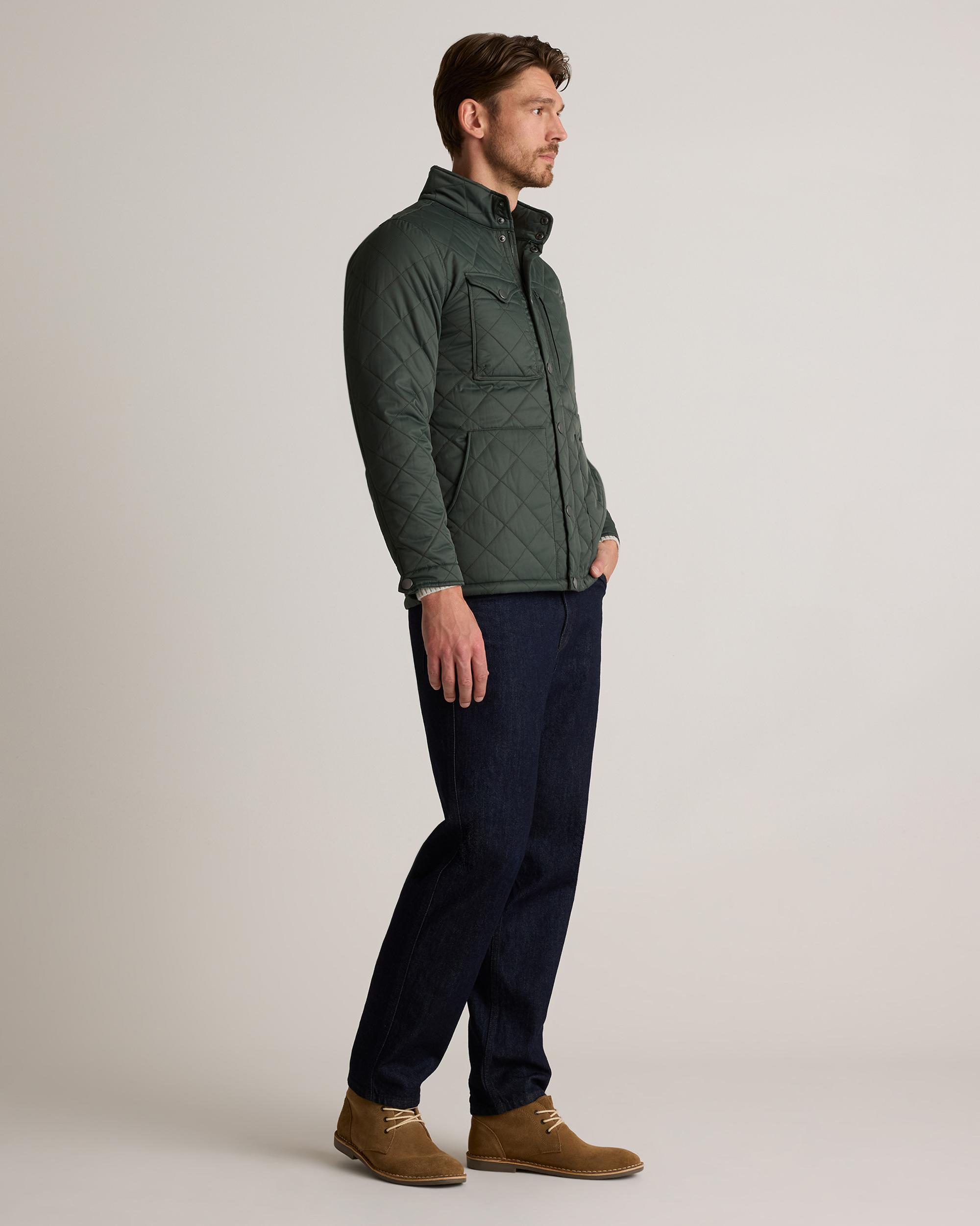 Quince | Men's Featherless Quilted Utility Jacket Nylon Product Image
