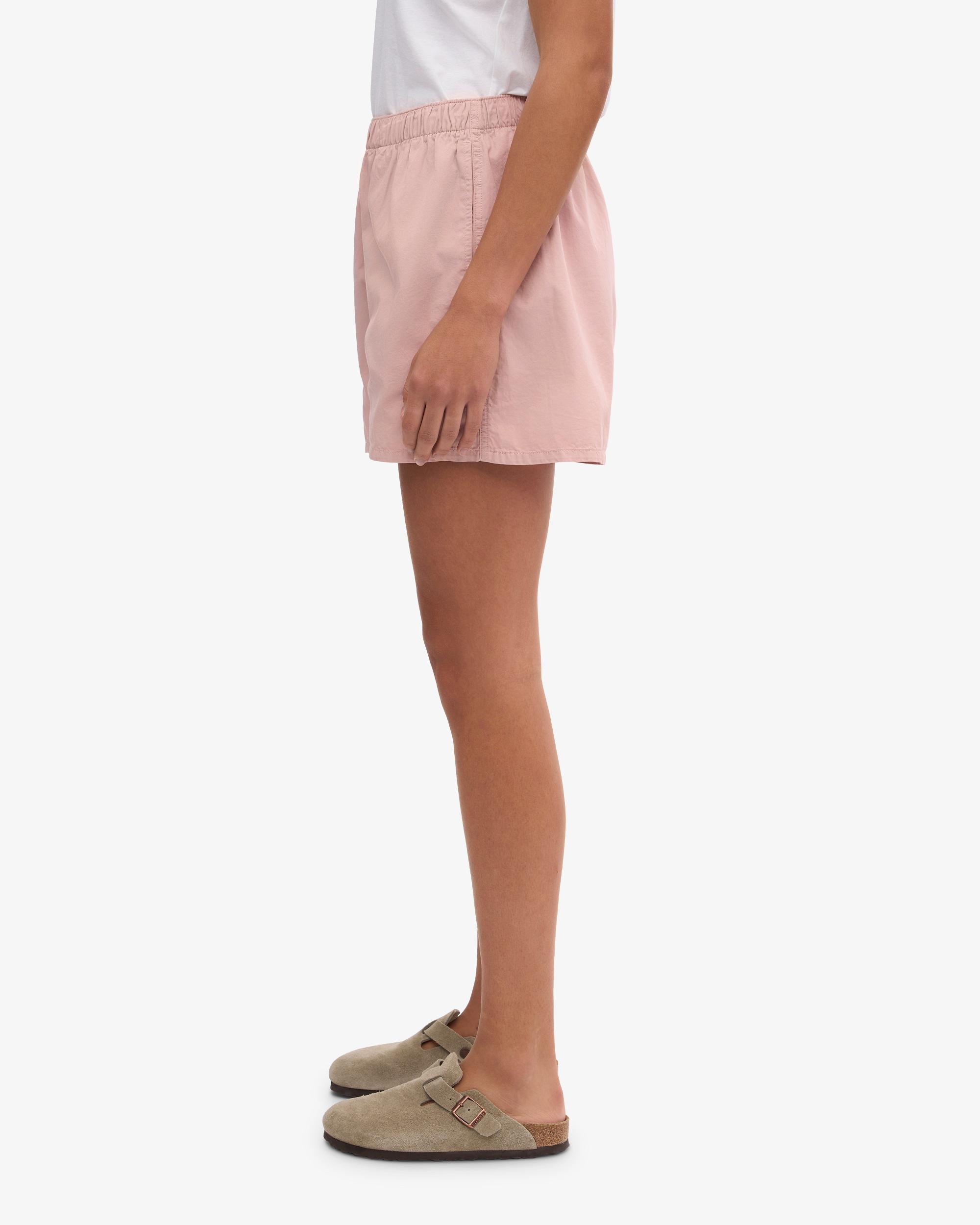 Women Organic Twill Shorts - Marine Blue Product Image