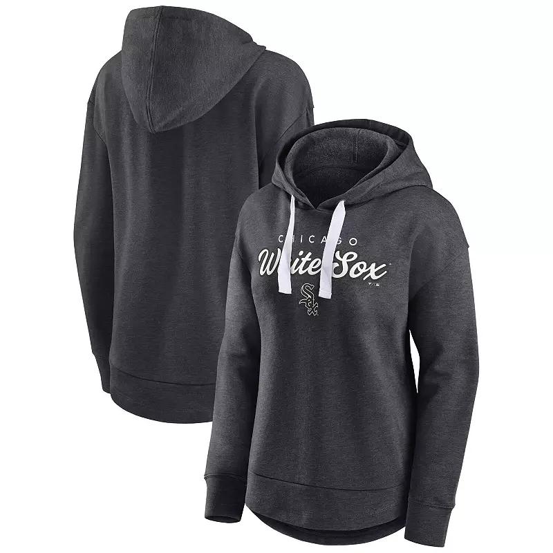 Women's Fanatics Branded Heathered Charcoal Chicago White Sox Set to Fly Pullover Hoodie,  Product Image