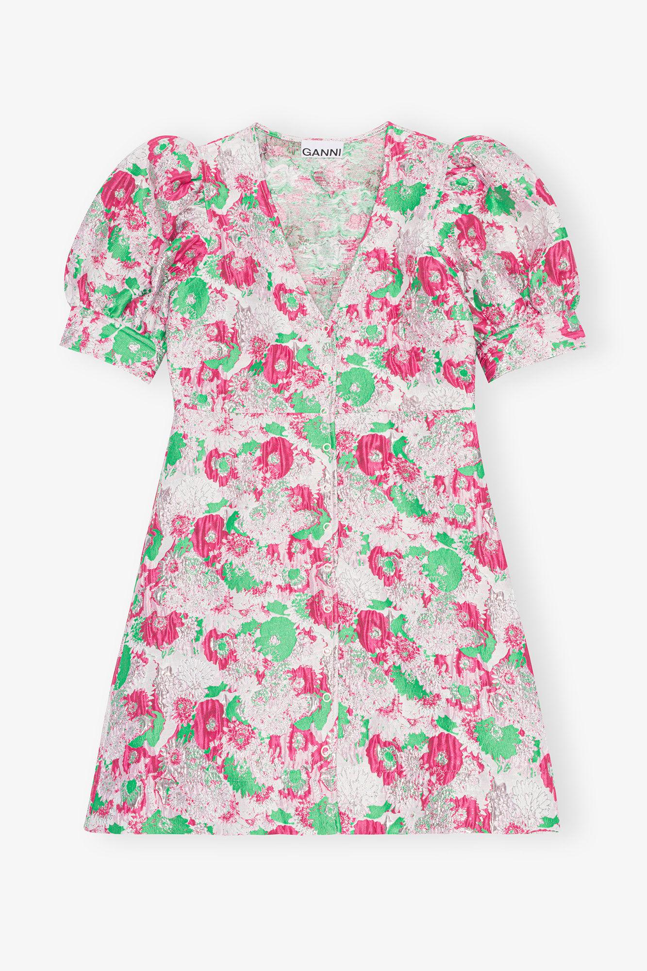 3D Jacquard Mini Dress Product Image