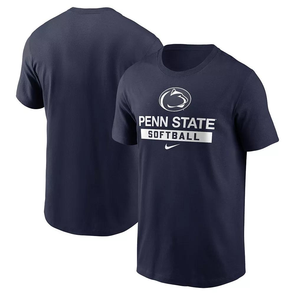 Men's Nike Royal Duke Blue Devils 2-Hit Stacked T-Shirt,  Product Image