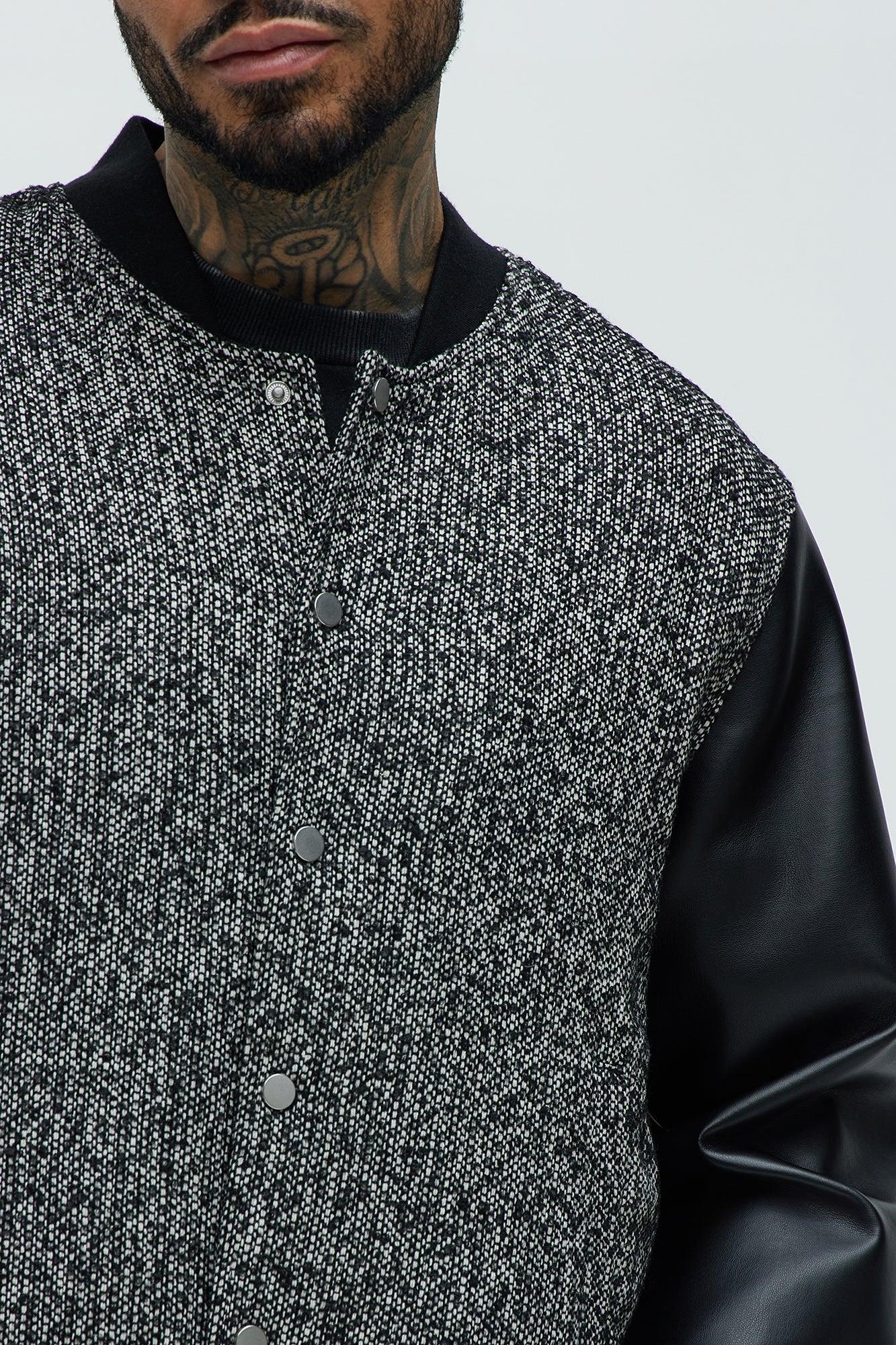 Bloomfield Varsity Jacket - Black/combo Product Image