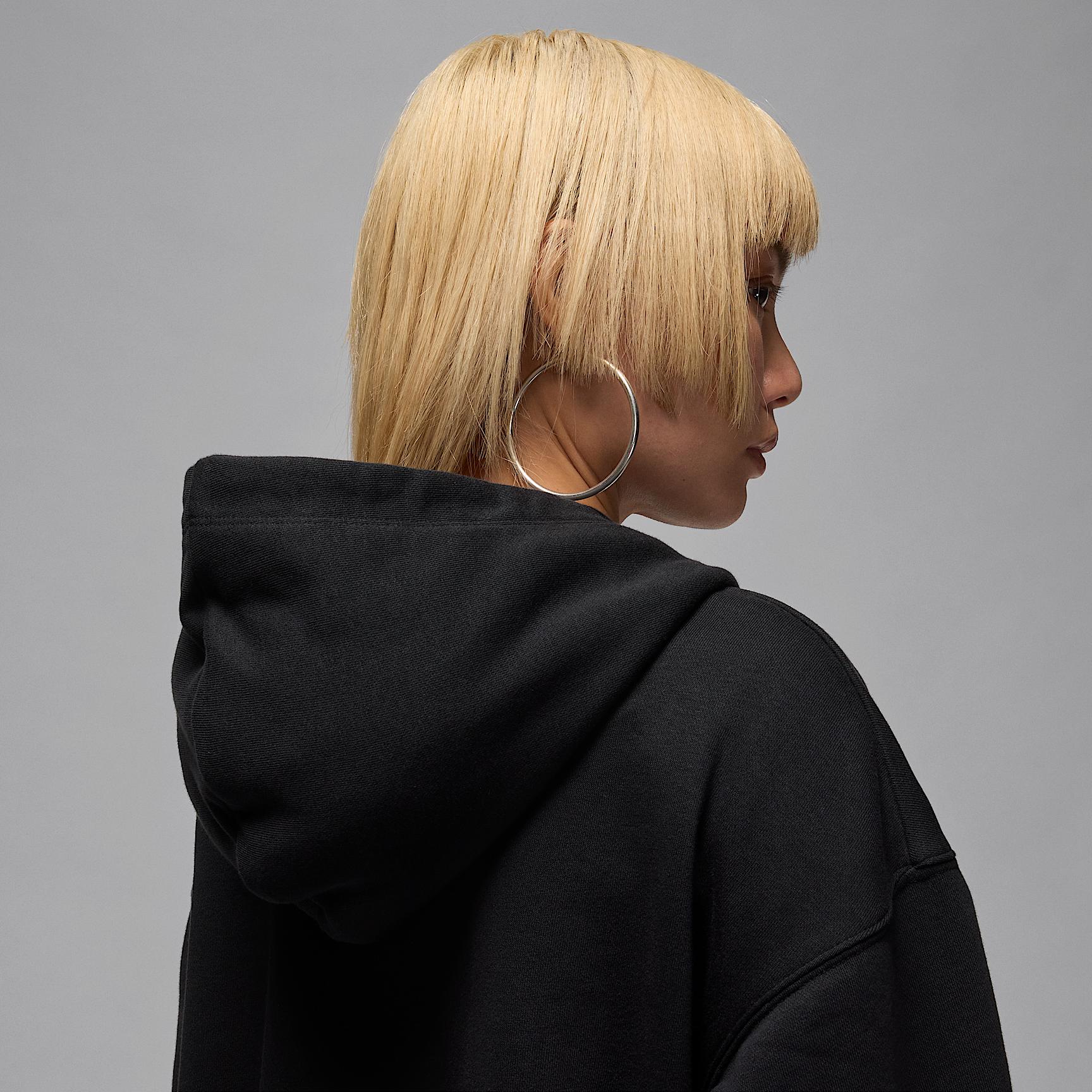 Women's Jordan Sport Crossover Dri-FIT Fleece Hoodie Product Image