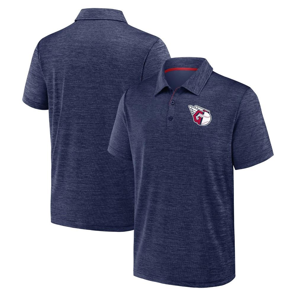 MLB Los Angeles Angels Men's Heather Polo T-Shirt : Tagless, Collared Product Image