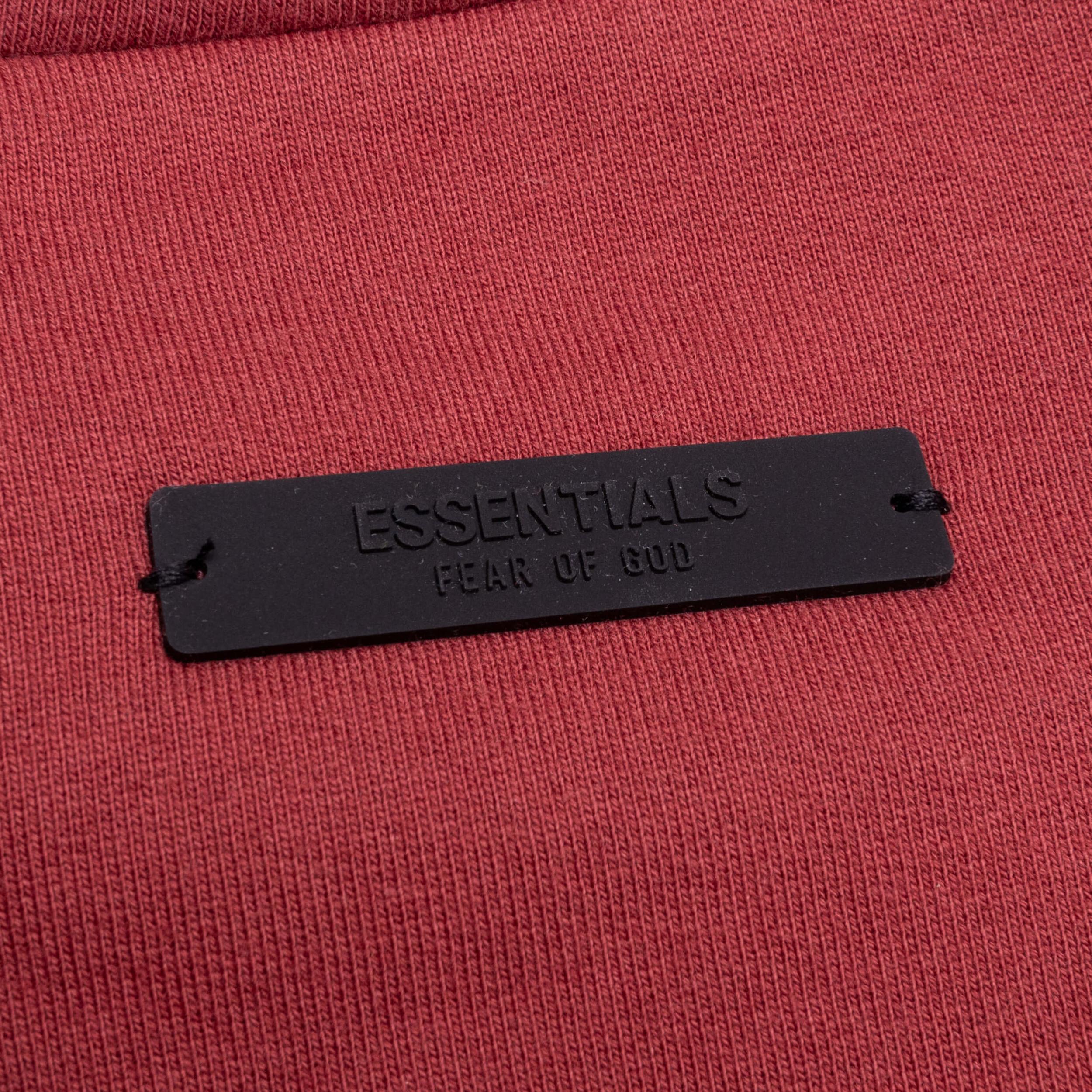 Heavy Fleece Crewneck - Crimson Male Product Image