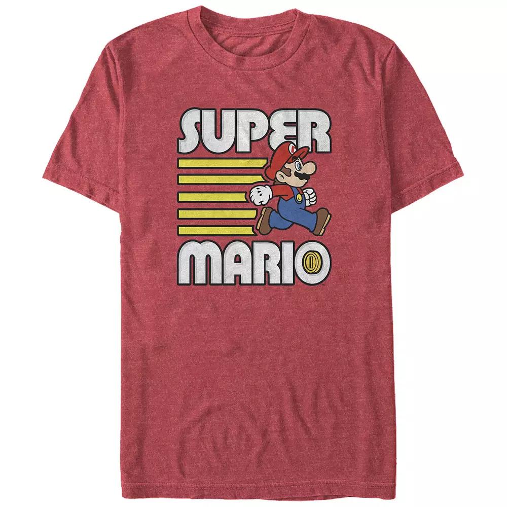 Big & Tall Super Mario Bros Classic Run Graphic Tee, Men's,  Product Image