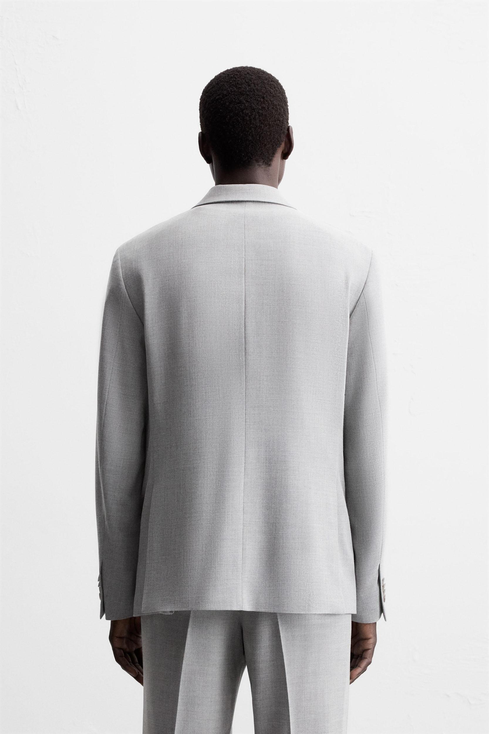 TEXTURED SUIT BLAZER Product Image