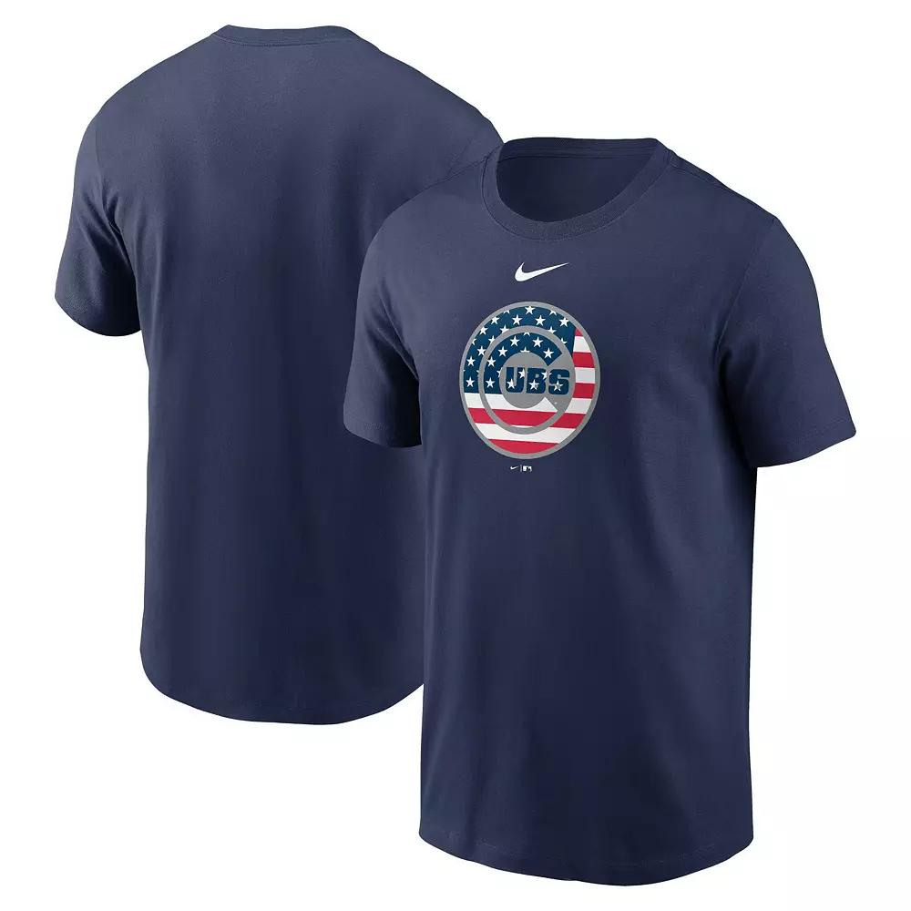 Men's Nike Navy Chicago Cubs Americana T-Shirt,  Product Image