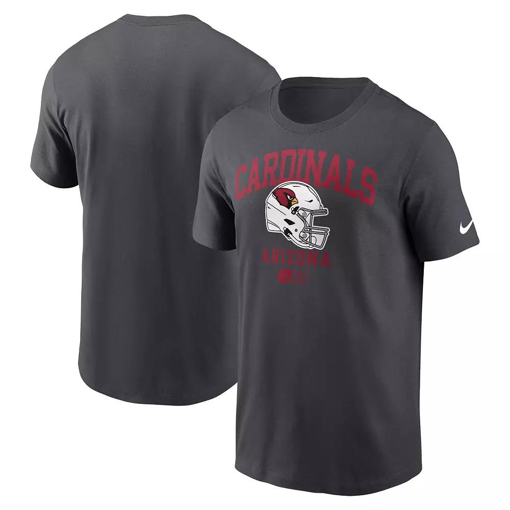 Men's Nike Anthracite Arizona Cardinals Helmet Essential T-Shirt,  Product Image