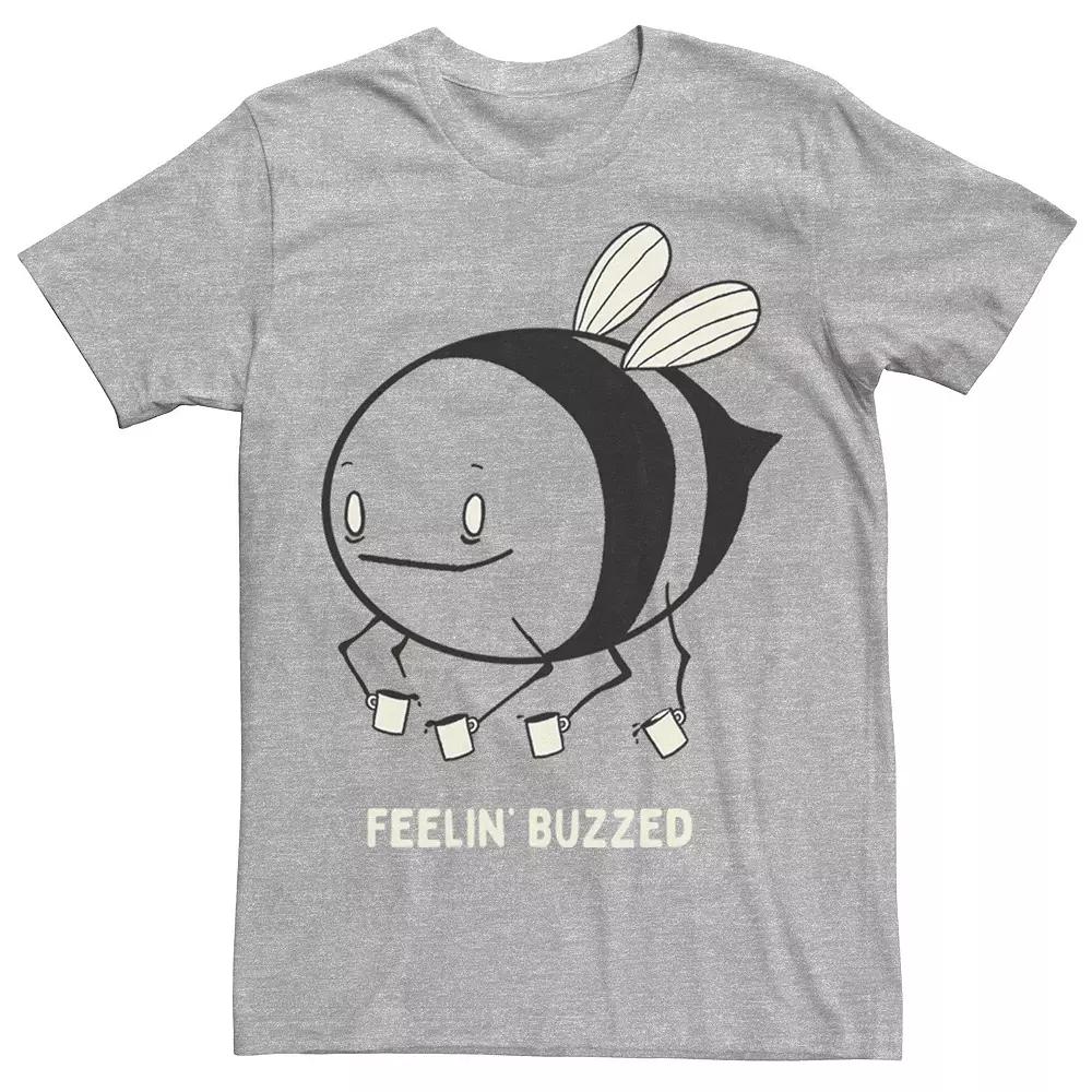 Men's Feelin' Buzzed Coffee Bee Tee,  Product Image