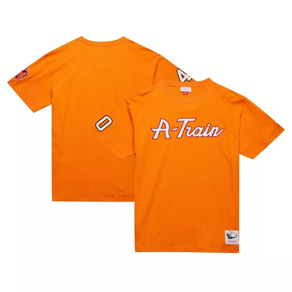 Men's Mitchell & Ness Mike Alstott Orange Tampa Bay Buccaneers Retired Player Nickname T-Shirt,  Product Image