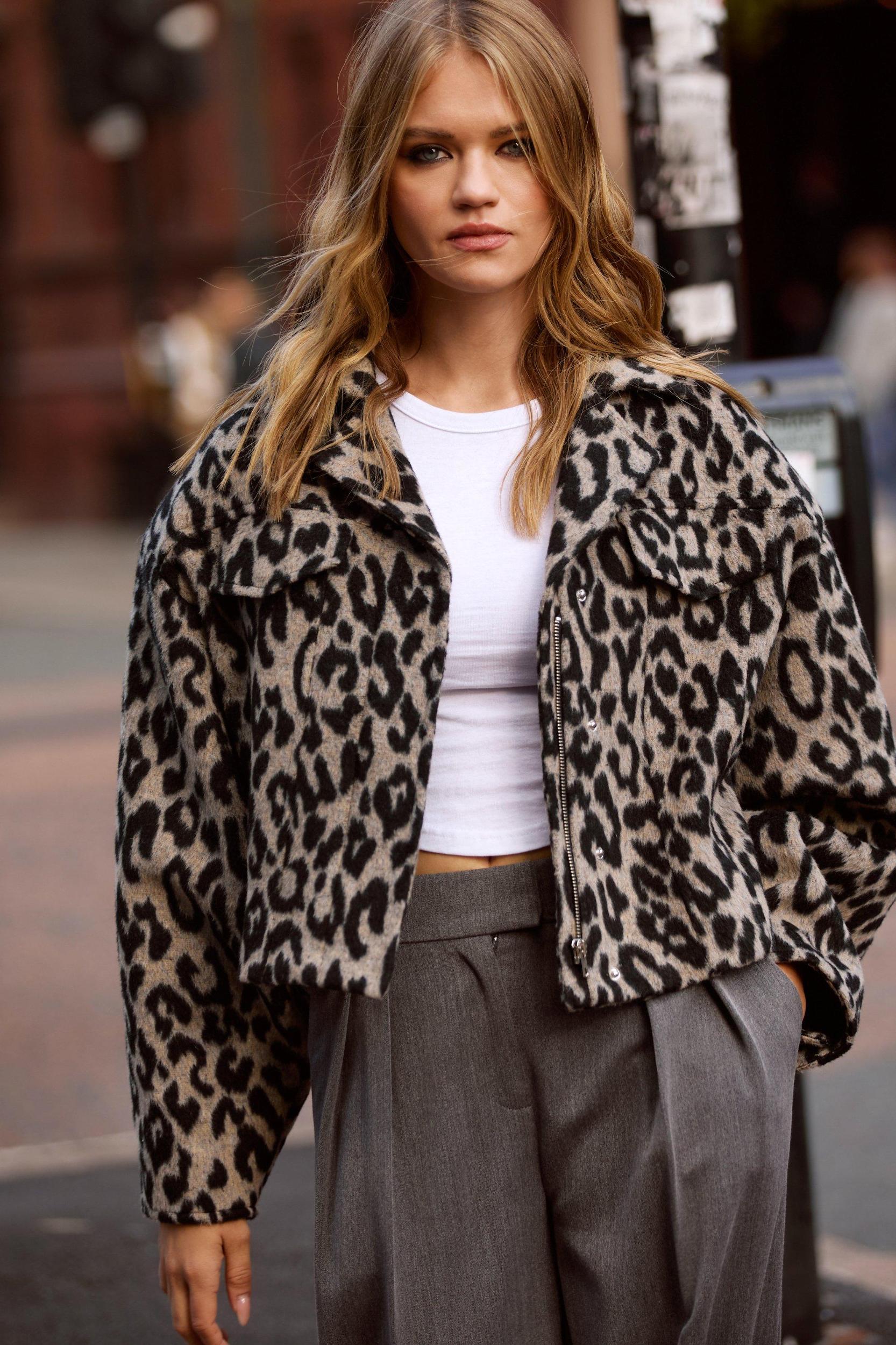 Animal Wool Blend Trucker  Product Image