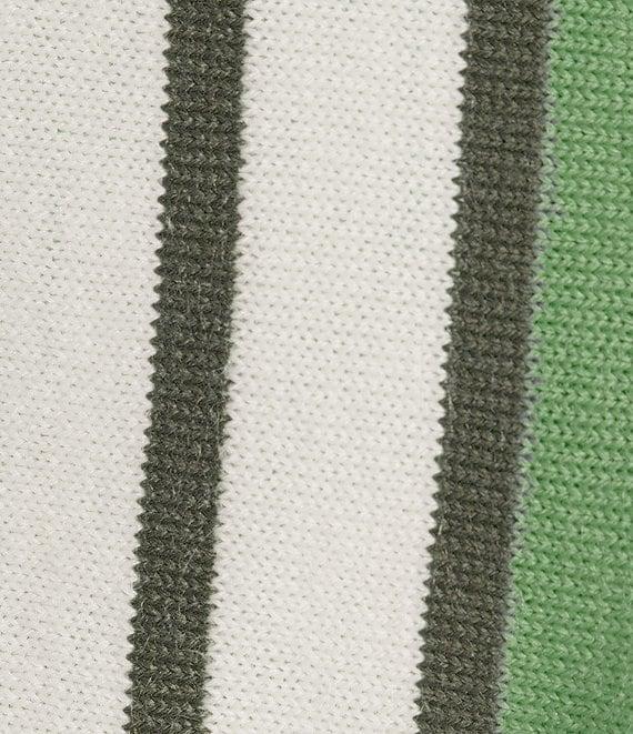 Murano From The Garden Collection Striped Snit Button-Front Shirt Product Image