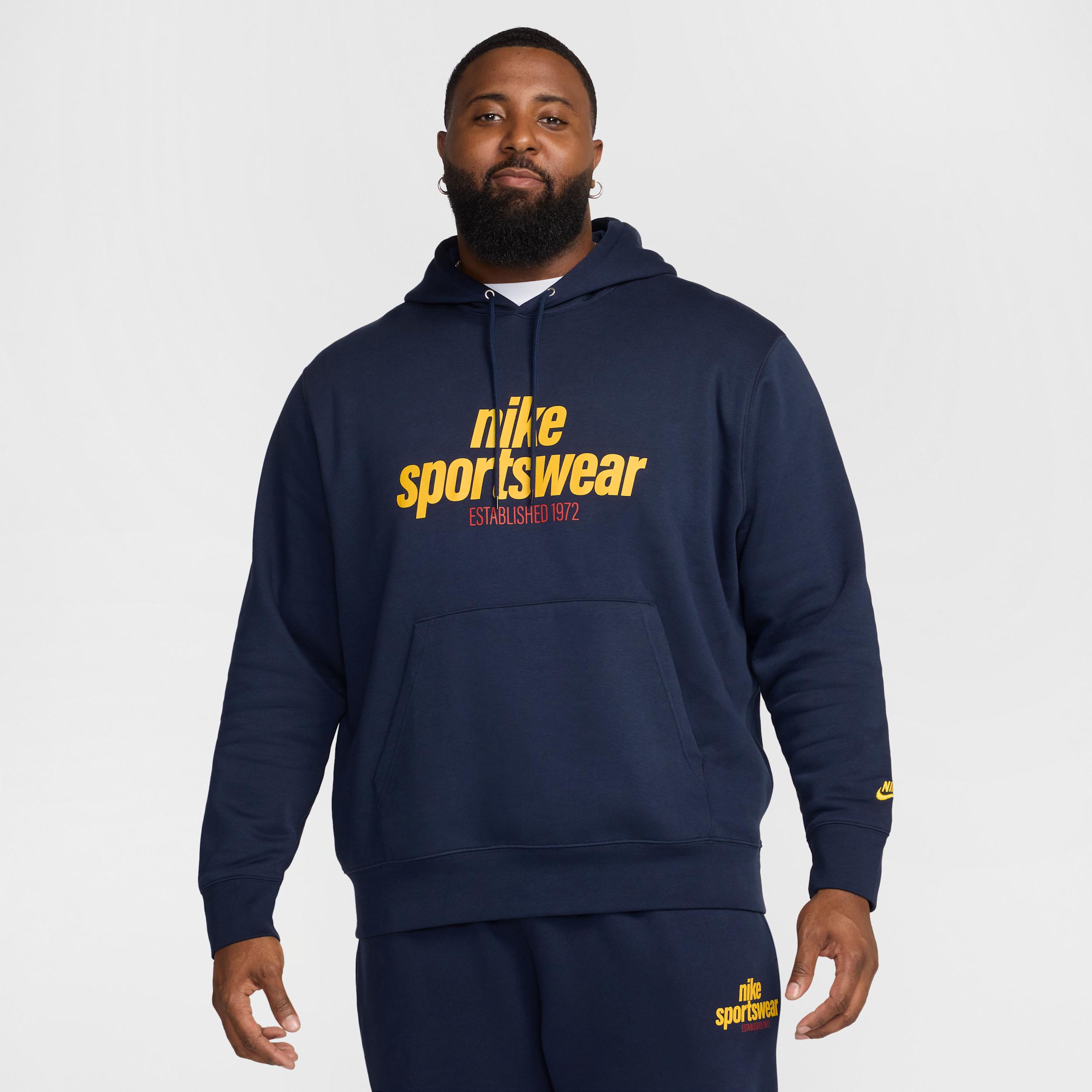 Nike Mens Club Fleece Pullover Hoodie | HJ2159-451 Product Image