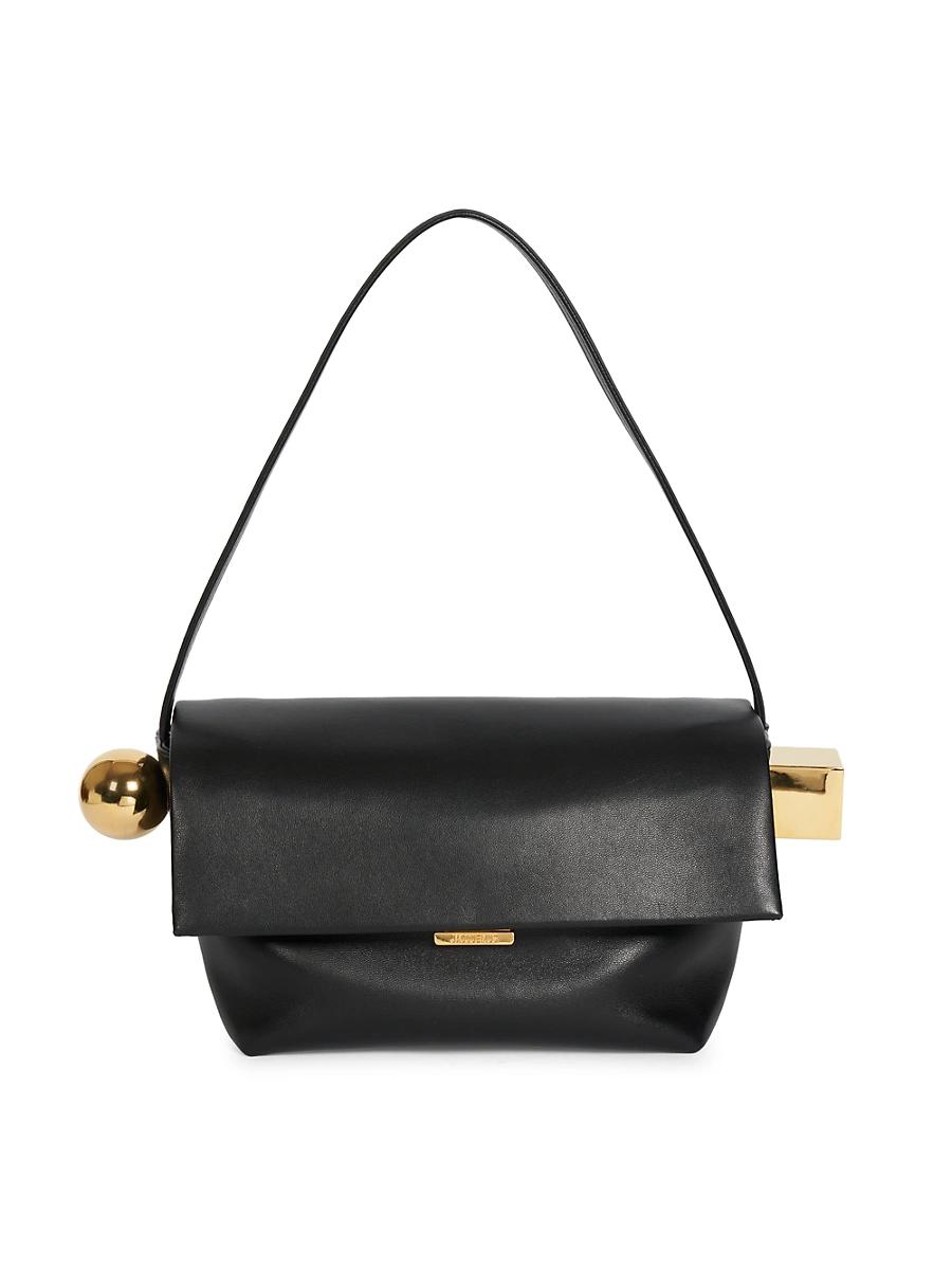 Womens Le Rond Carr Leather Shoulder Bag Product Image