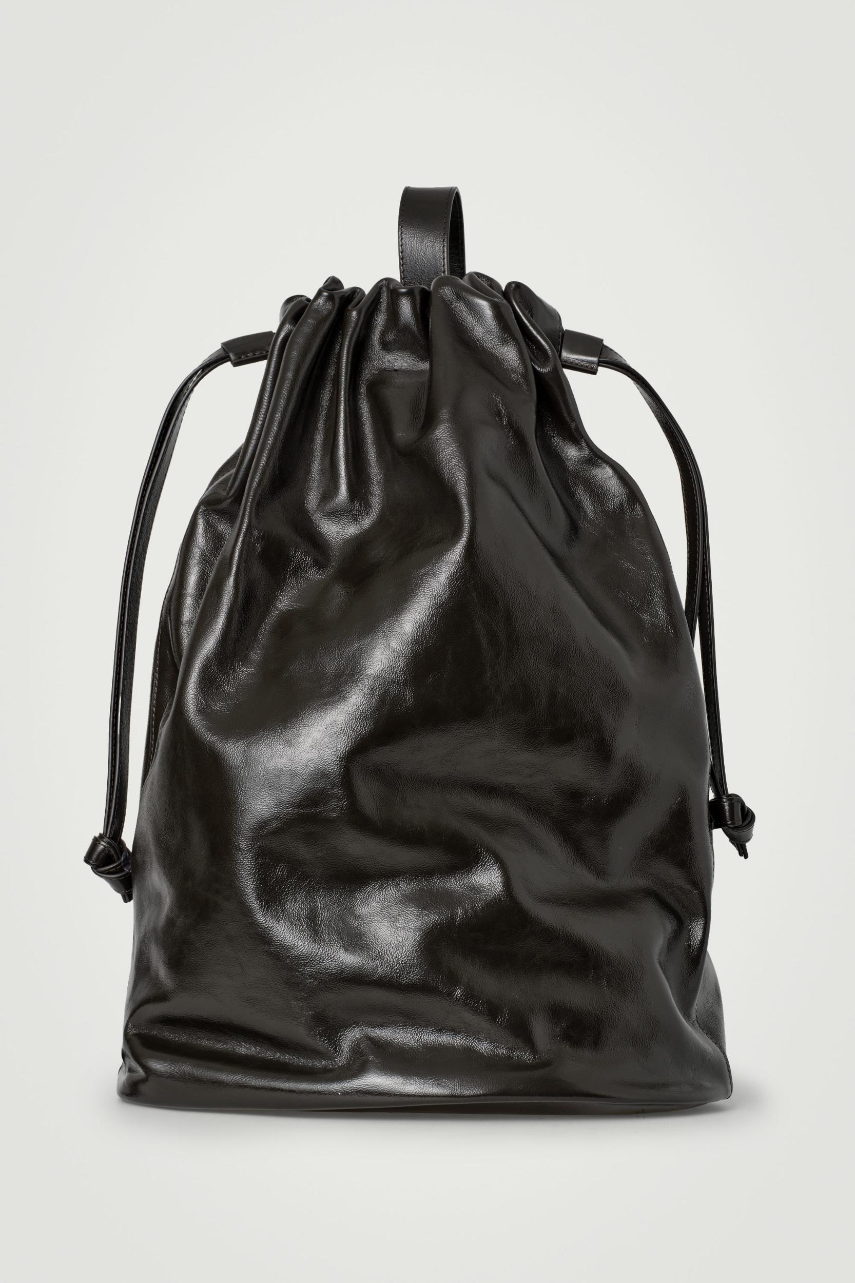 LEATHER DUFFLE BACKPACK Product Image