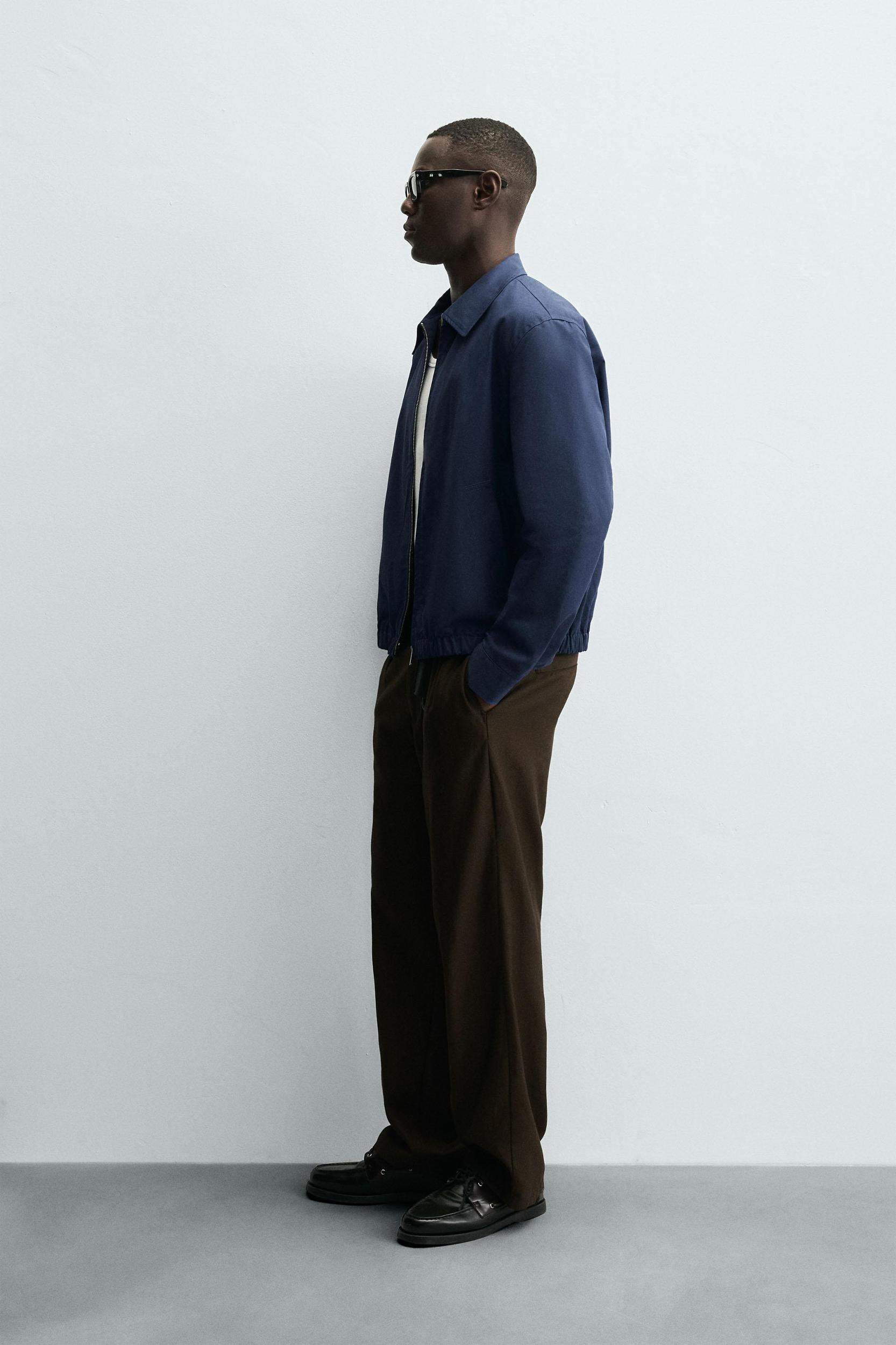 REGULAR FIT COTTON JACKET Product Image