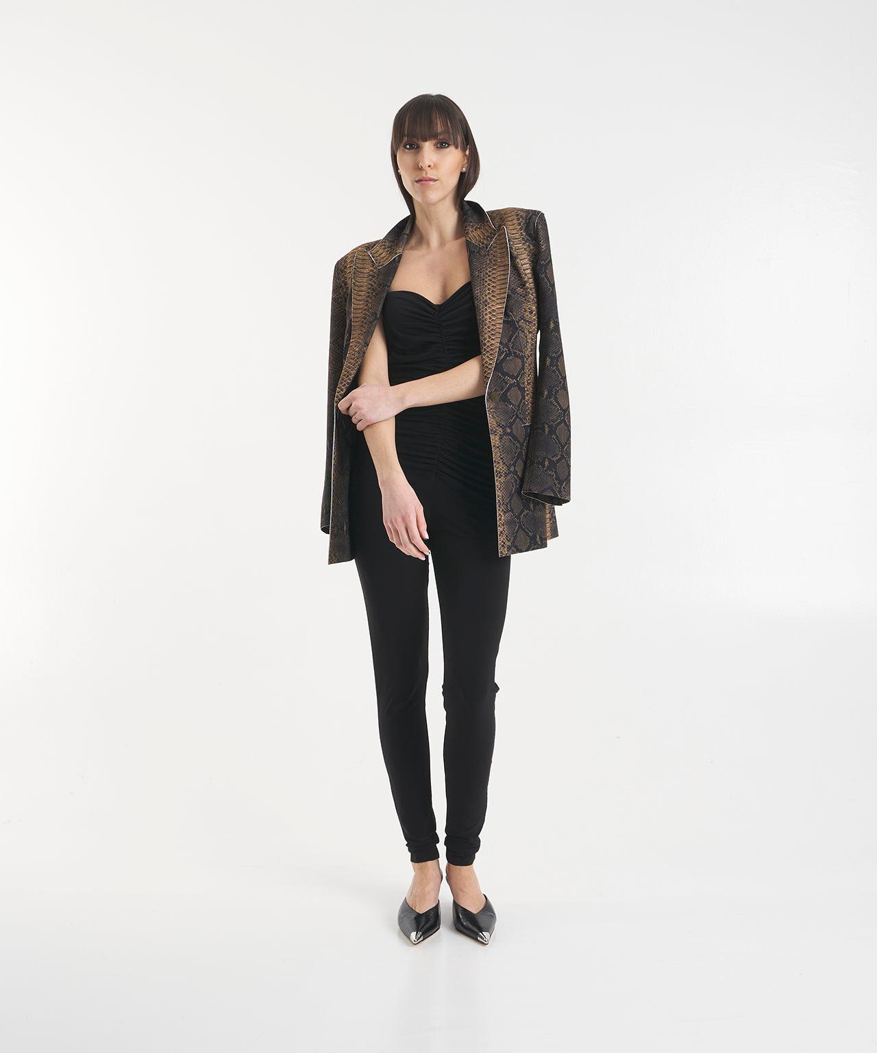 Catsuit with shirring Product Image