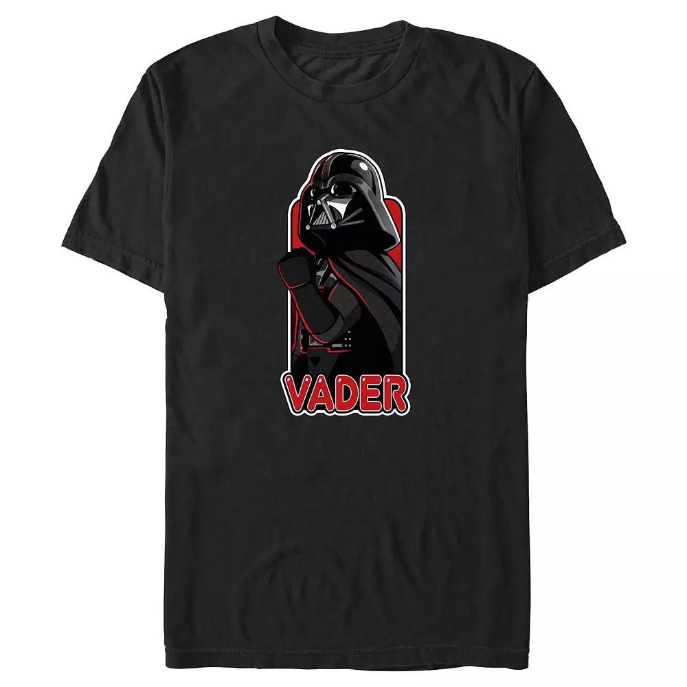 Big & Tall Star Wars Funny Darth Vader Graphic Tee, Men's,  Product Image