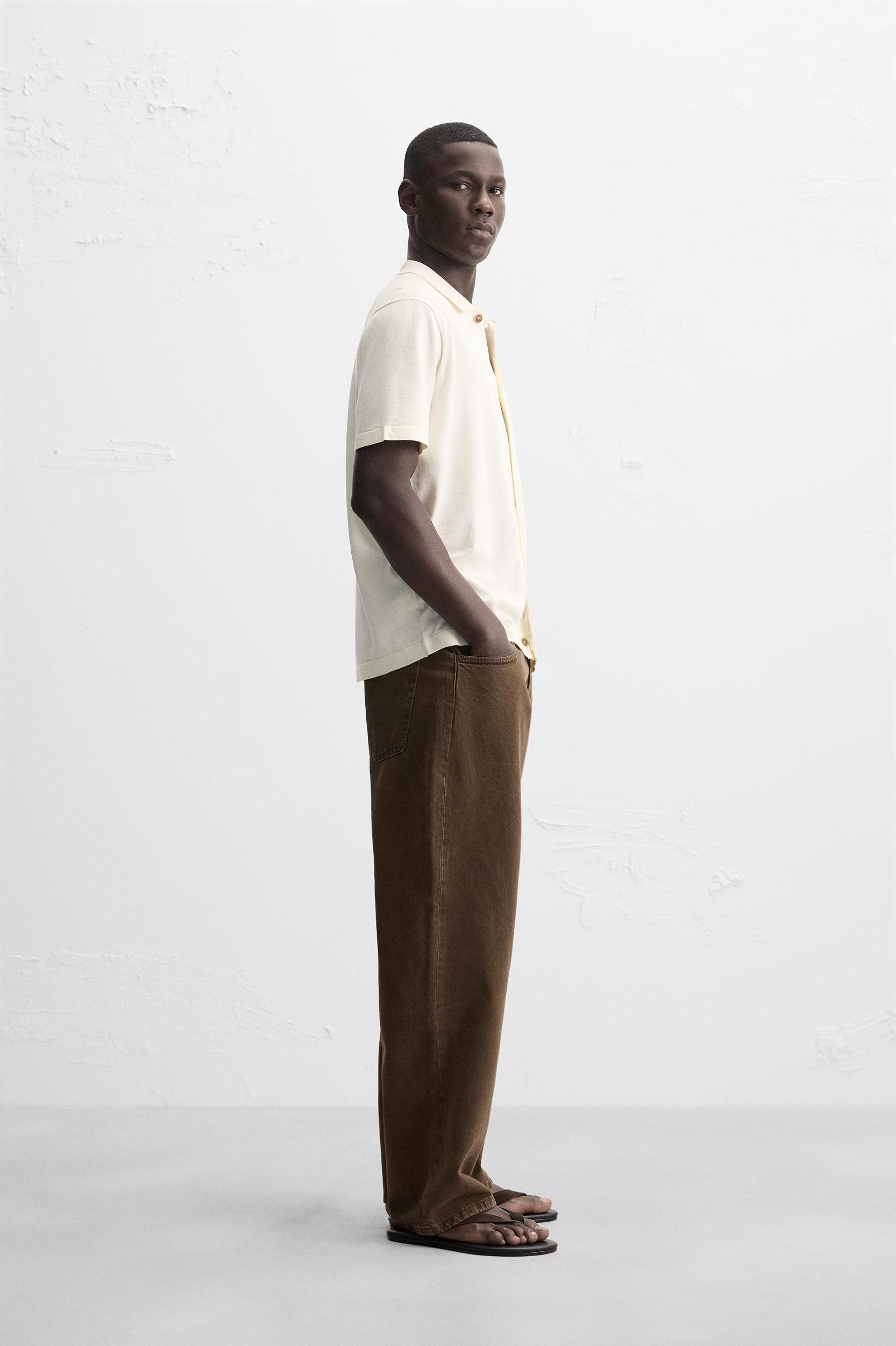 REGULAR FIT KNIT SHIRT Product Image