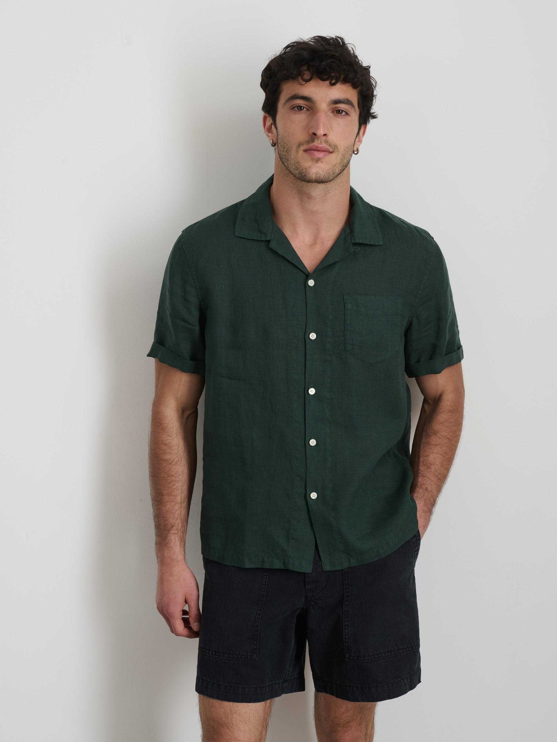 Camp Shirt In Linen Product Image