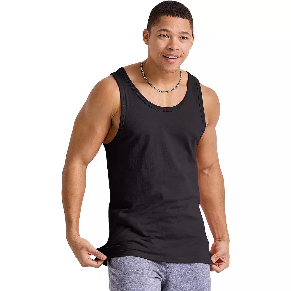 Men's Hanes Originals Tri-blend Tank Top,  Product Image