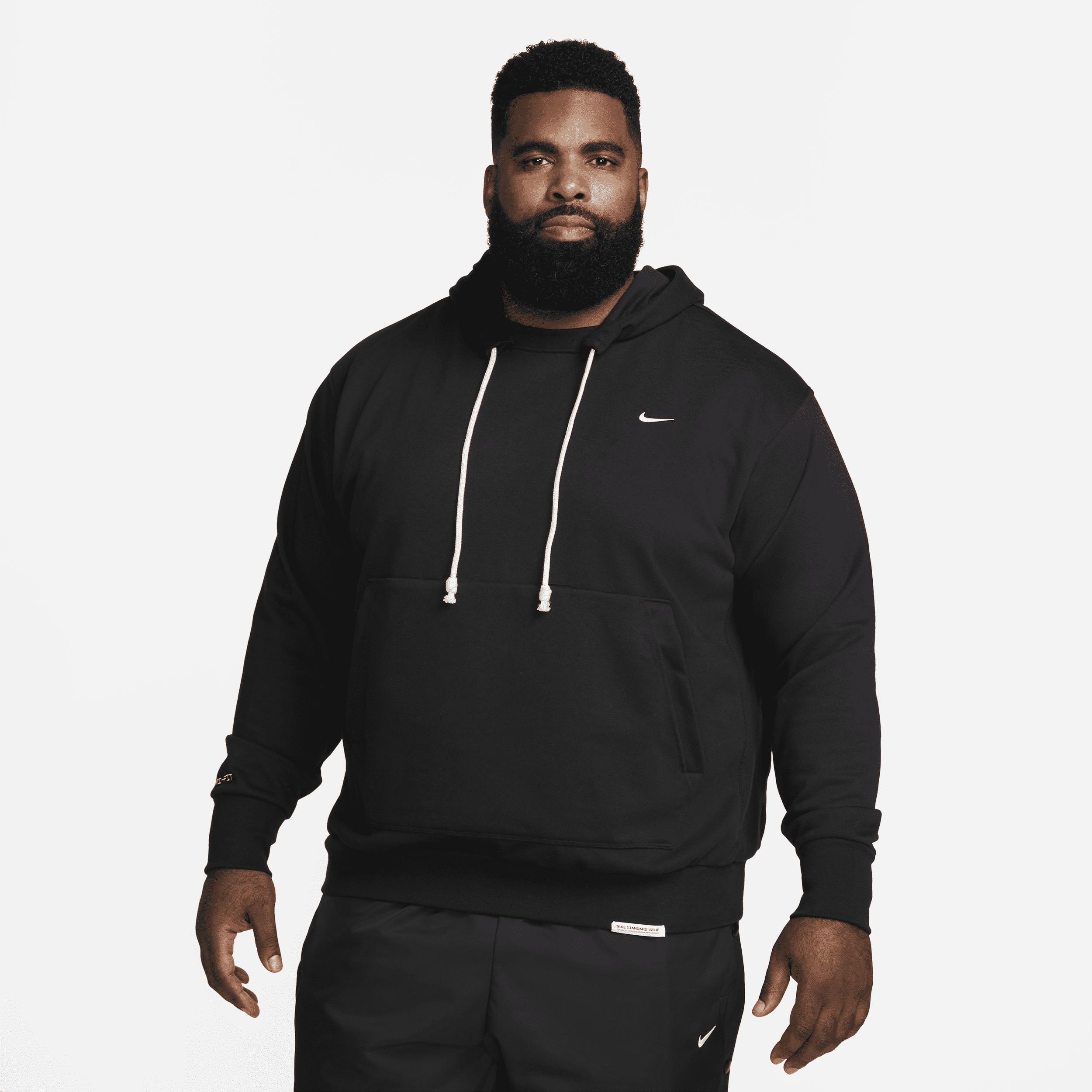 Nike Mens Standard Issue Dri-FIT Pullover Basketball Hoodie | DQ5818-010 Product Image