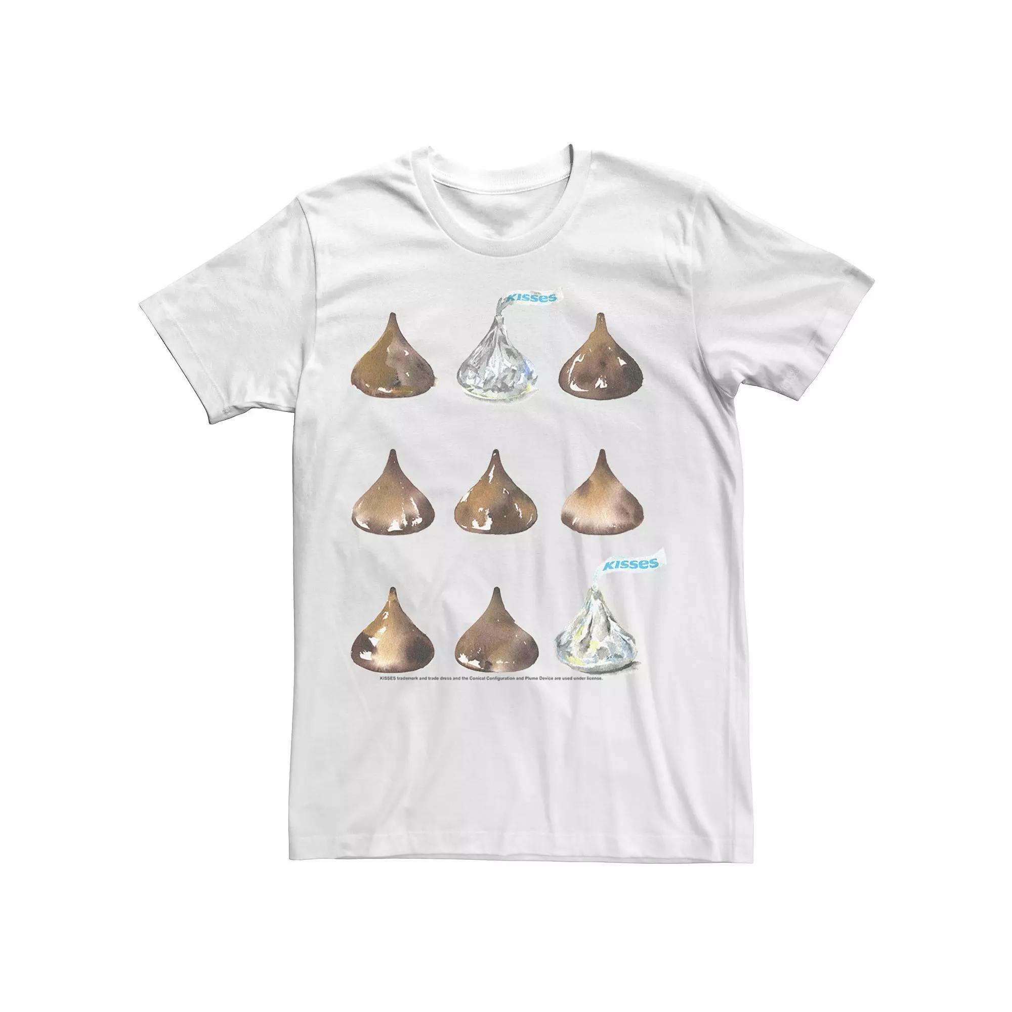 Men's Hersheys Kisses Watercolor Draw Tee,  Product Image