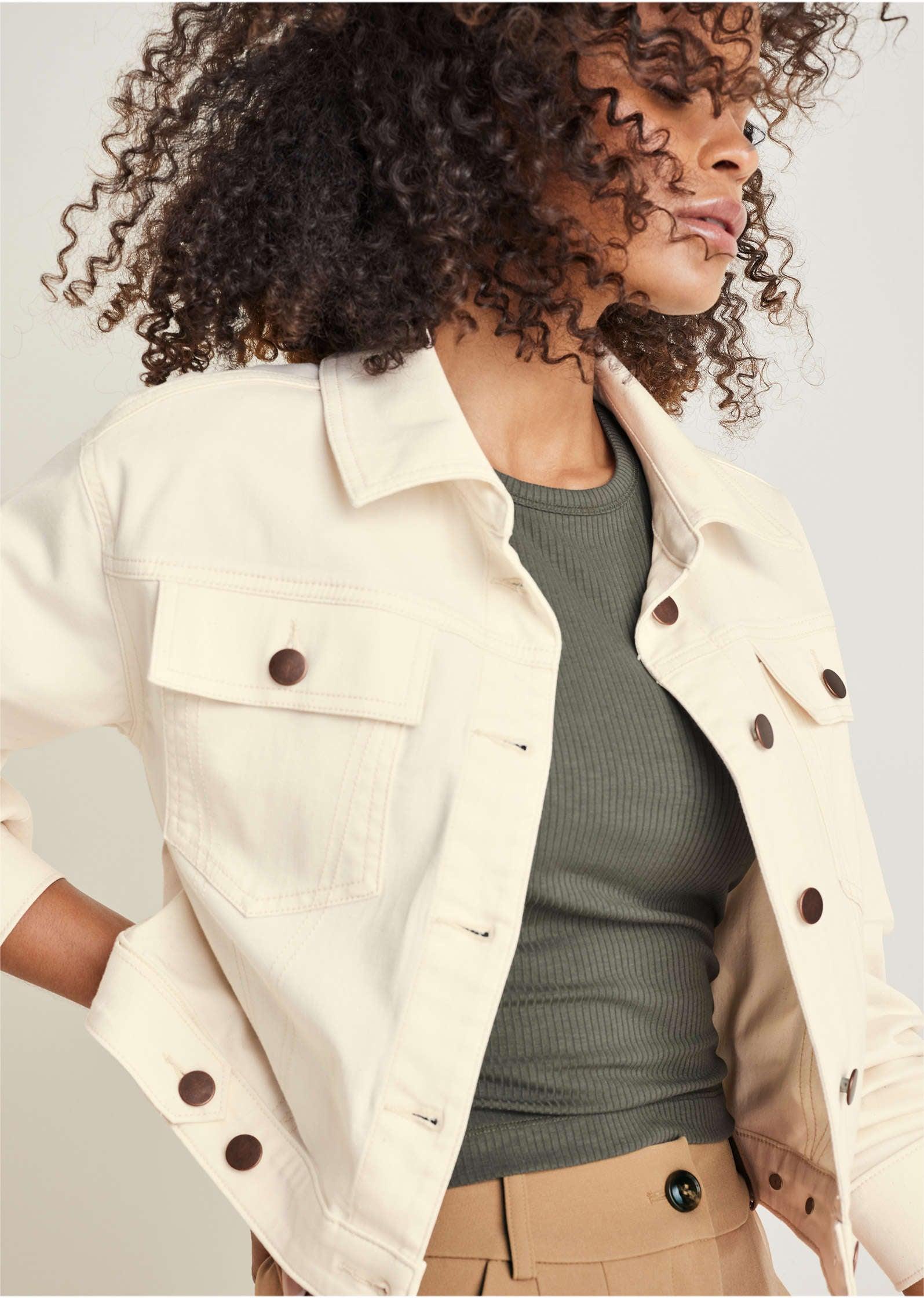 Twill Jacket - Off White Product Image