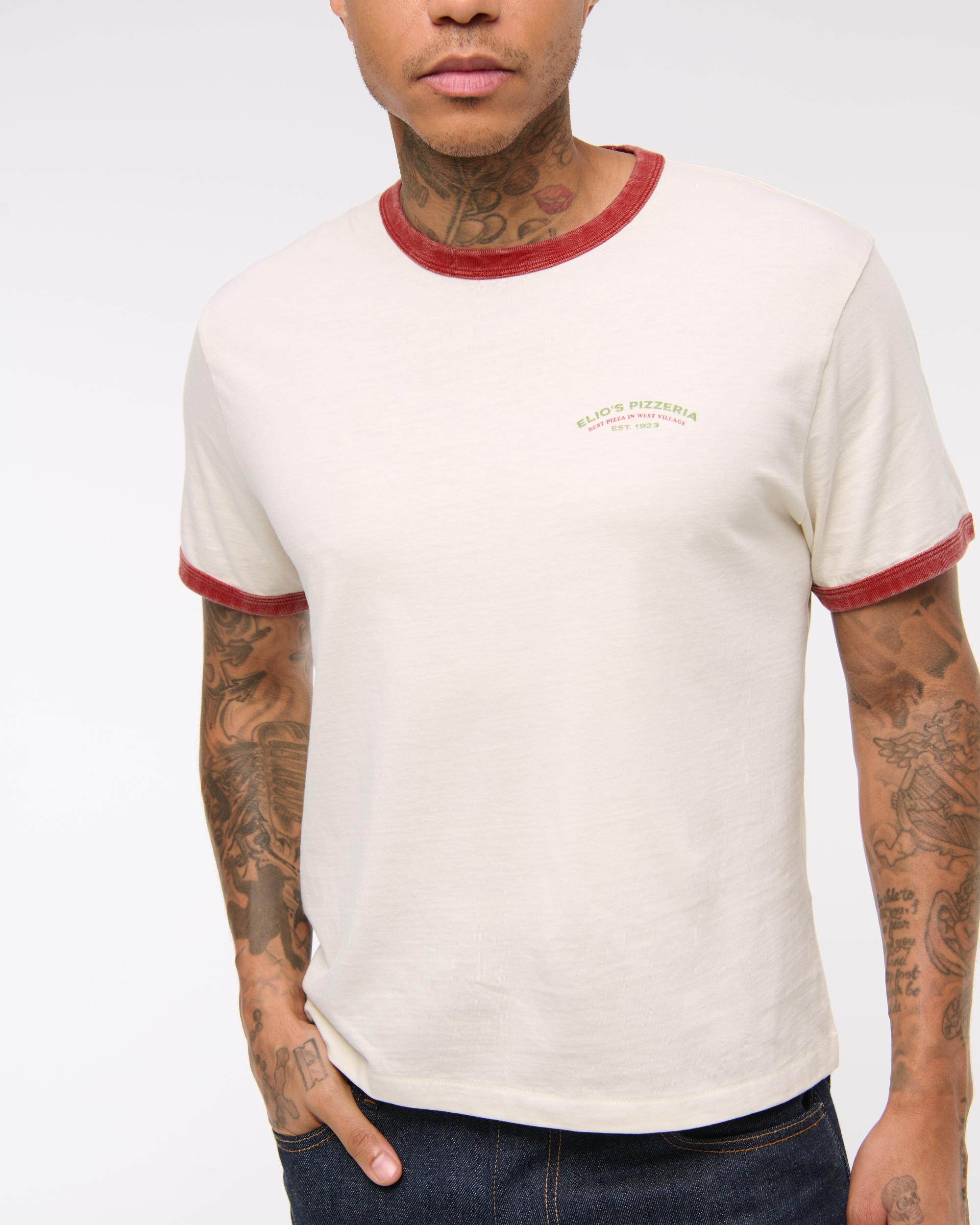 Cocktail Lounge Shrunken Graphic Tee Product Image