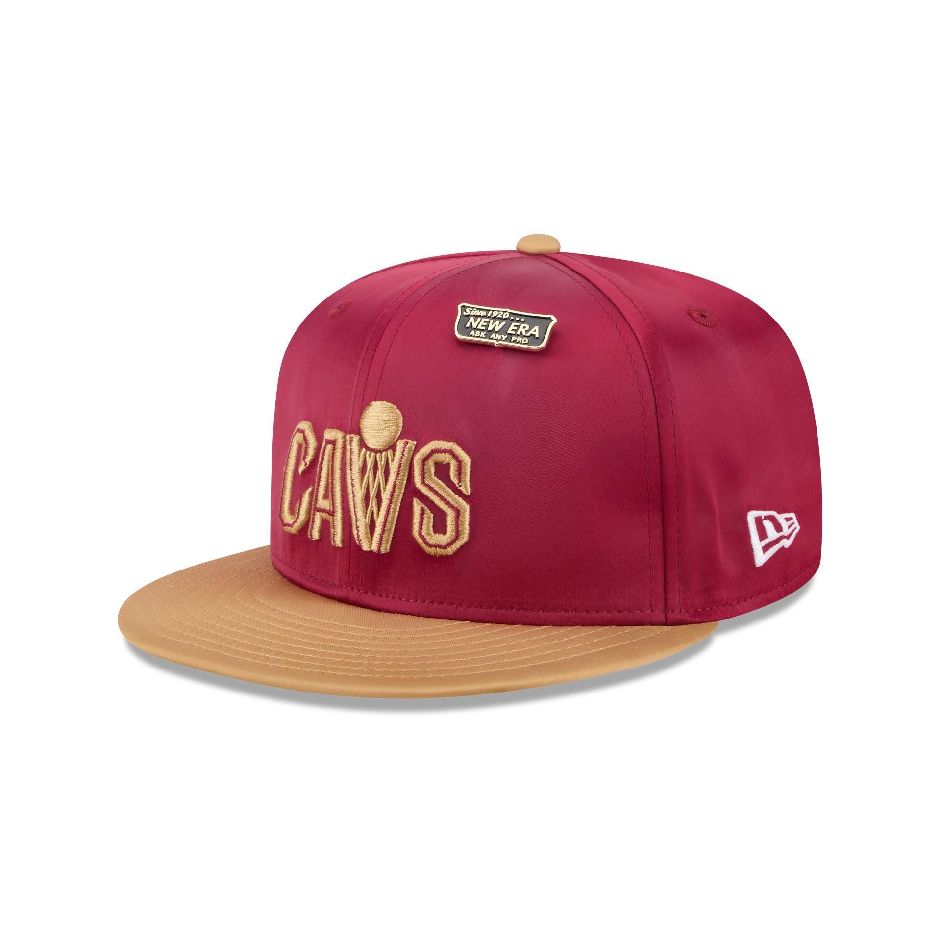 Cleveland Cavaliers Satin Pin 9FIFTY Snapback Hat Male Product Image