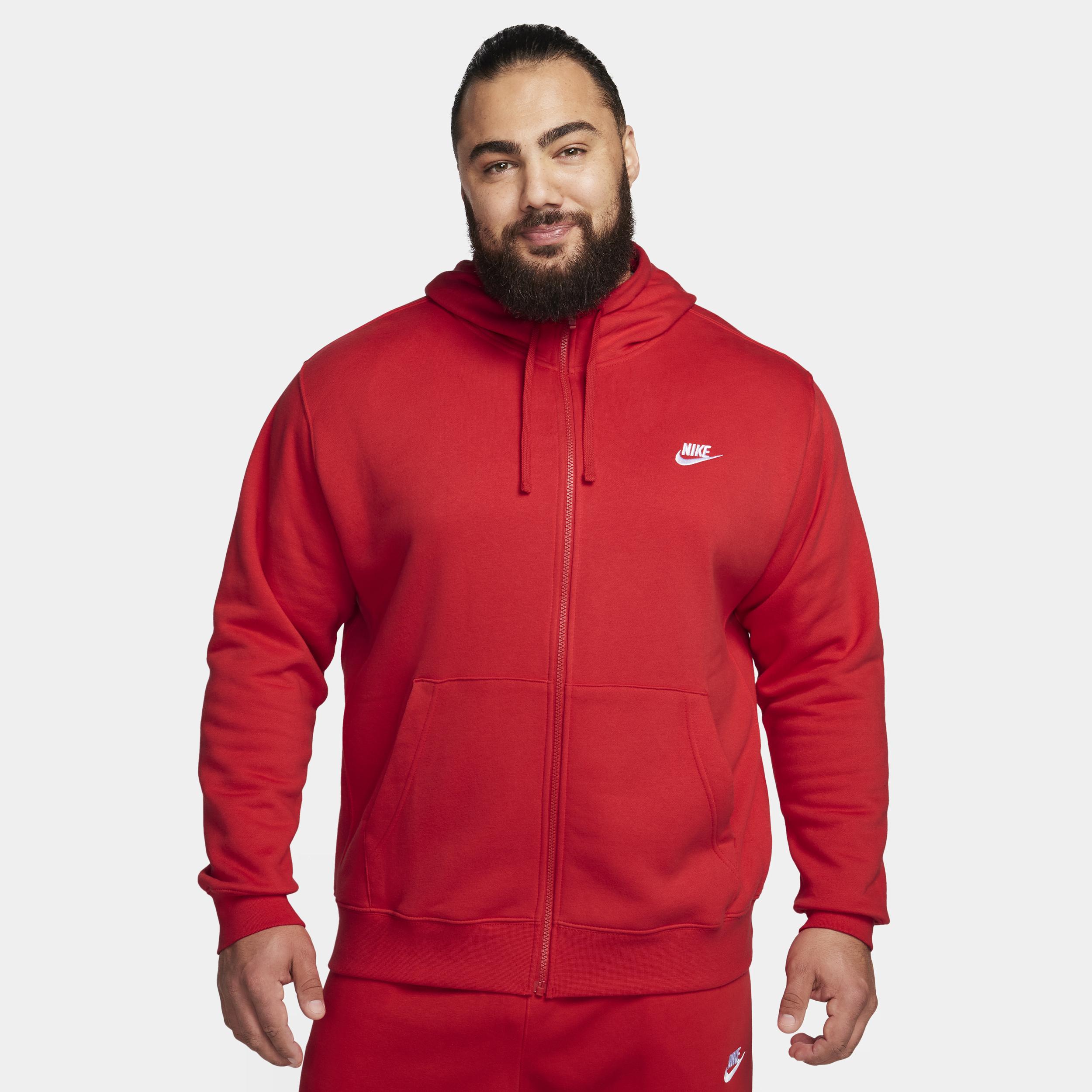Nike Sportswear Club Fleece Men's Full-Zip Hoodie Product Image