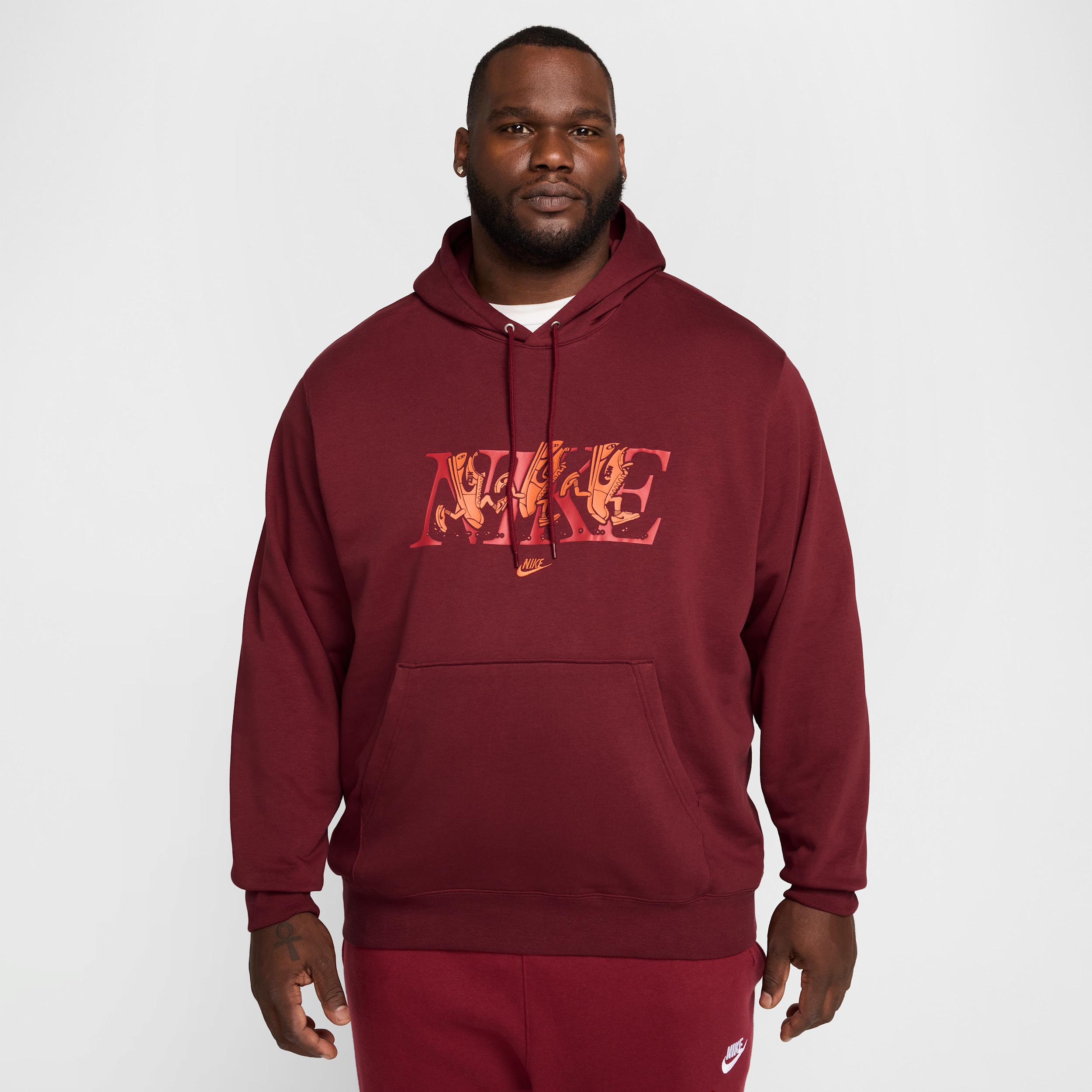 Nike Mens Club French Terry Hoodie | HJ2177-010 Product Image