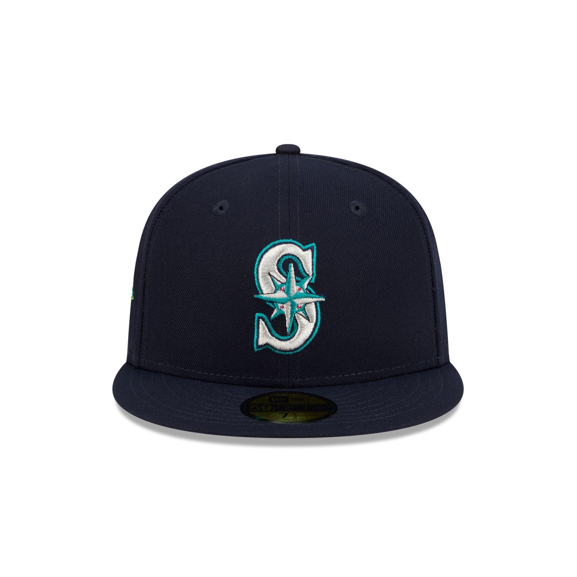 Seattle Mariners Floral Undervisor 59FIFTY Fitted Hat Male Product Image