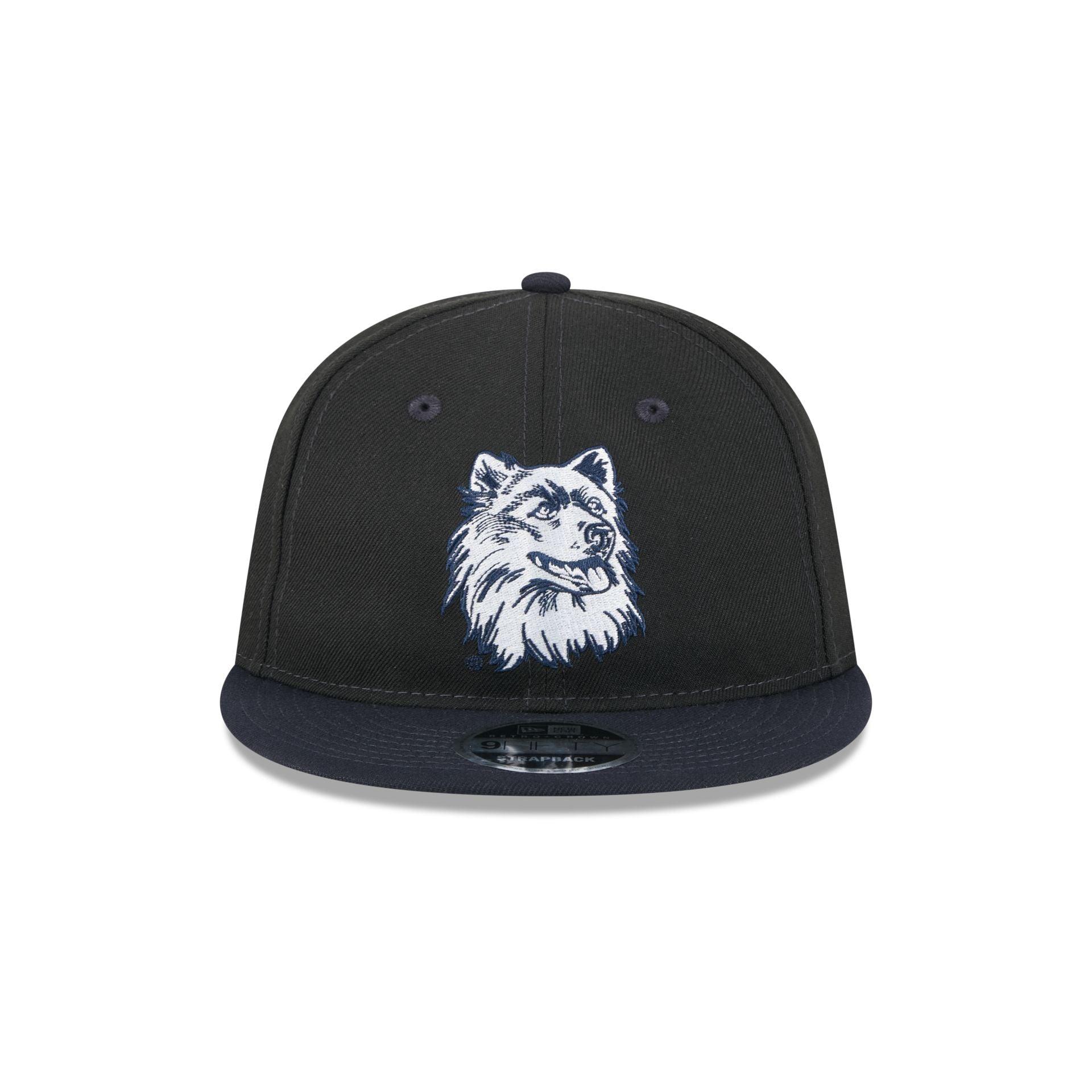 Connecticut Huskies Tournament Side Patch Retro Crown 9FIFTY Strapback Hat Male Product Image