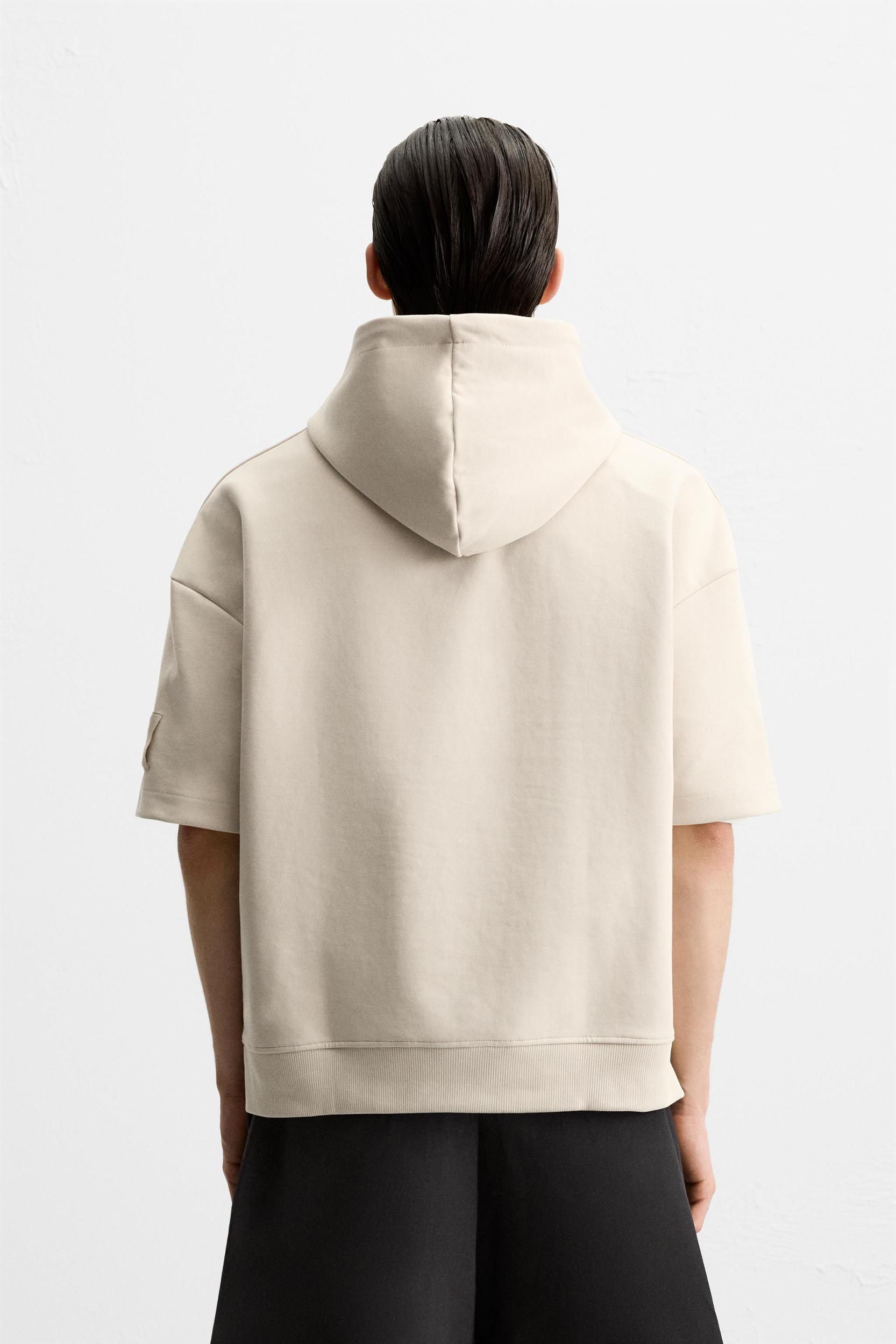 TECHNICAL HOODED SWEATSHIRT Product Image