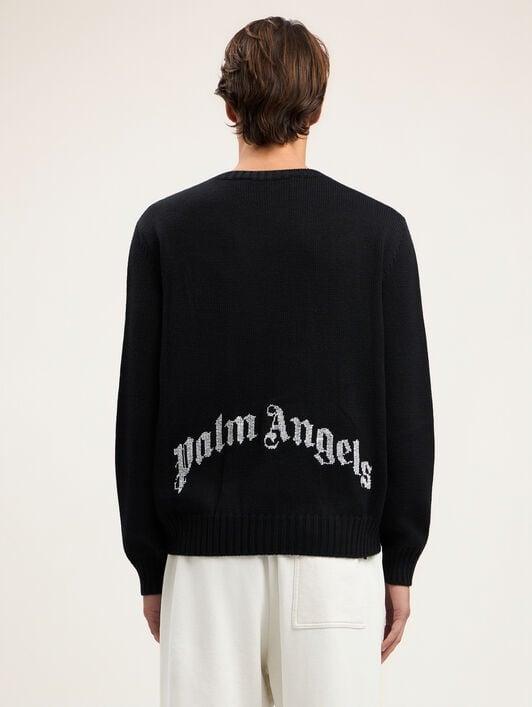 Back Curved Logo Sweater Product Image