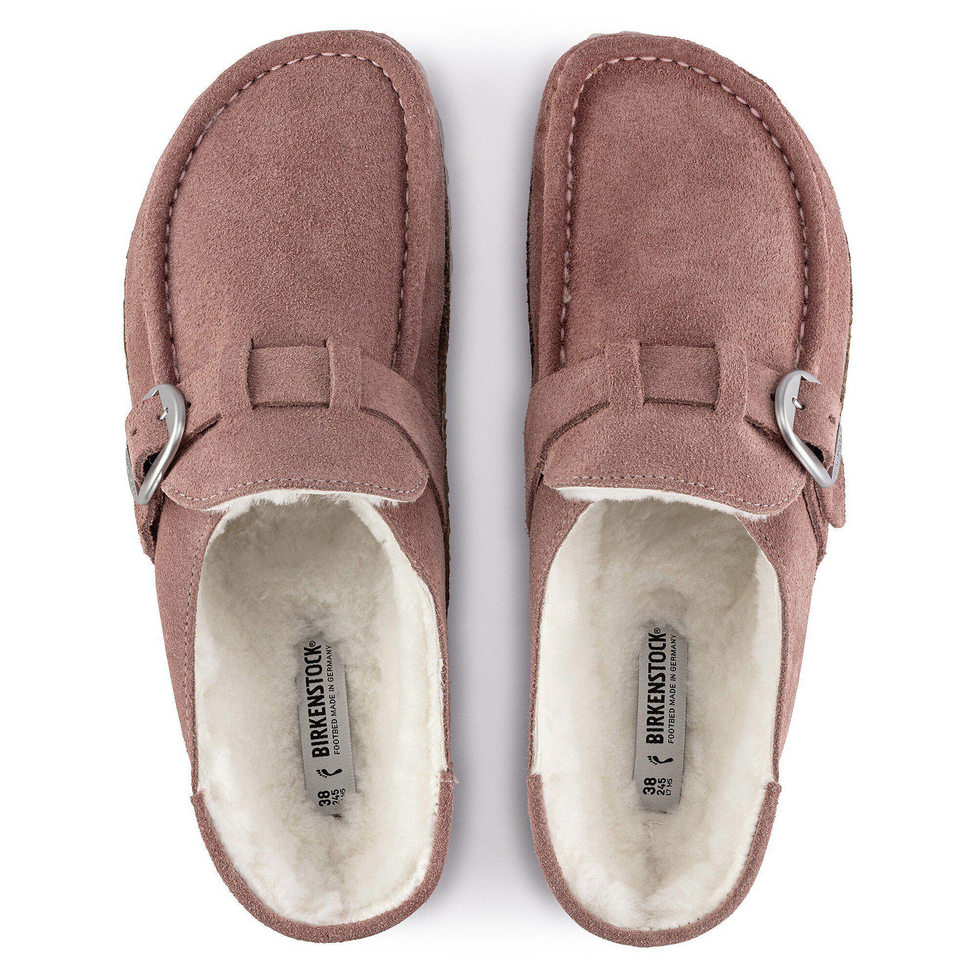 Buckley Shearling Suede Leather Product Image