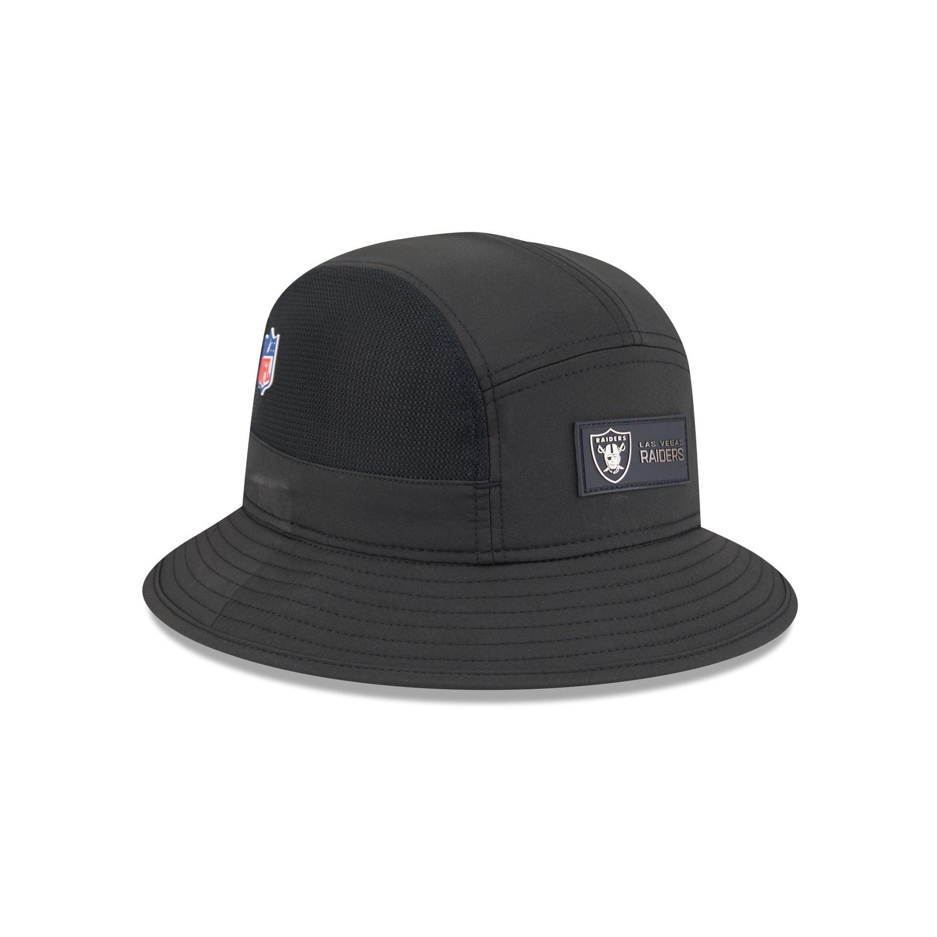 Las Vegas Raiders 2025 Sideline Hot Weather Bucket Hat Male Product Image