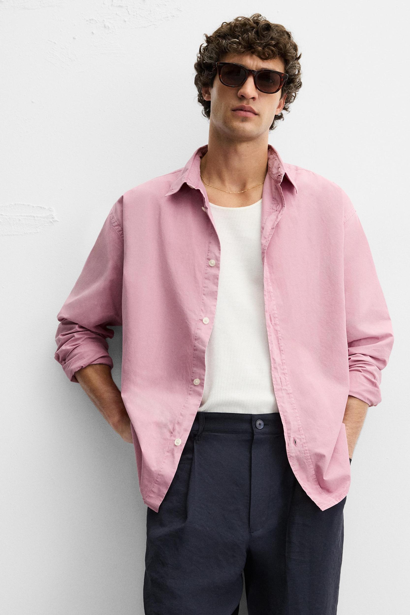 WASHED COTTON SHIRT Product Image