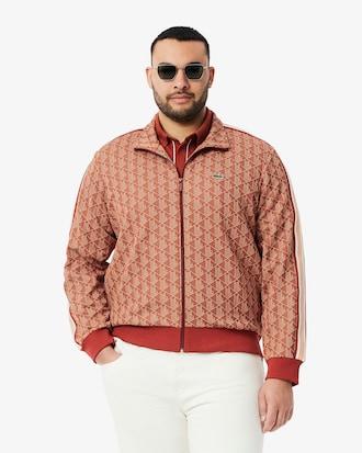 Paris Zip-Up Jacquard Track Jacket Product Image