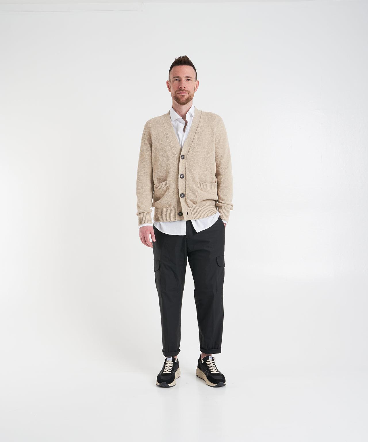Cotton blend cardigan Product Image