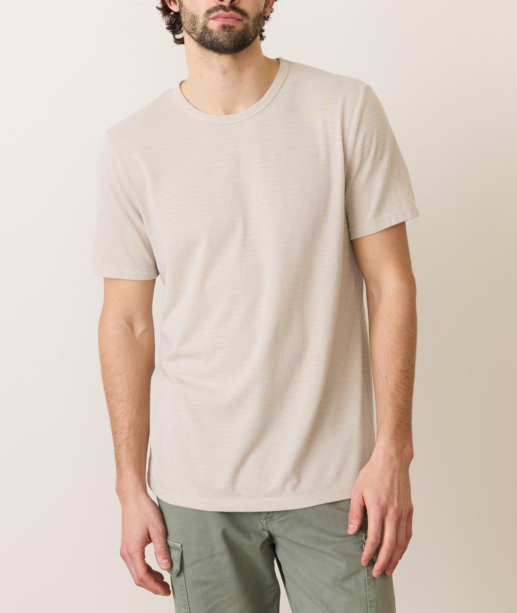 Signature Jacquard Crew Tee Product Image