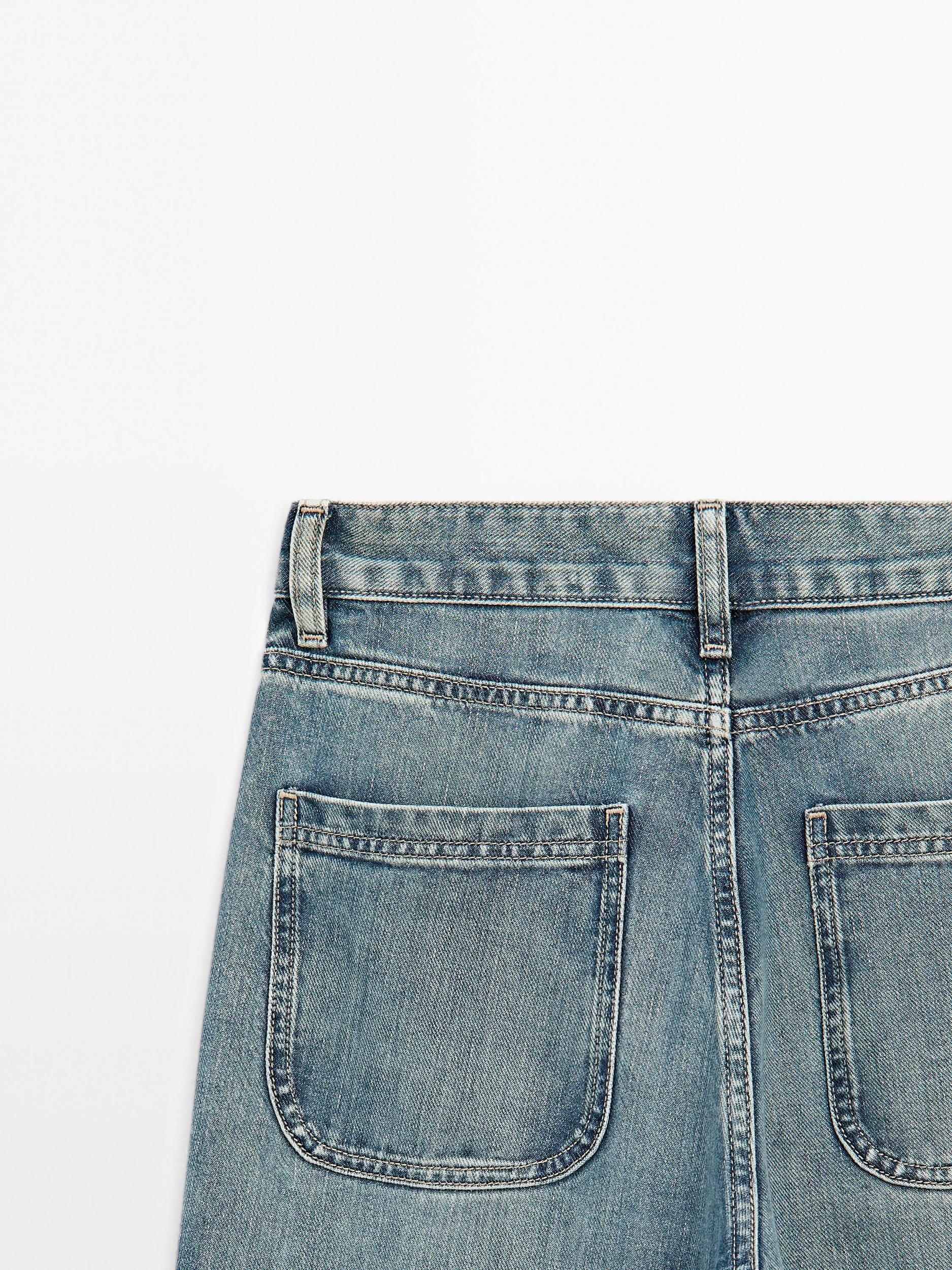 High-waist wide-leg jeans Product Image