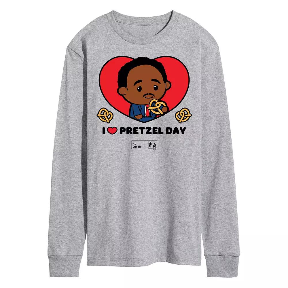 Men's The Office Pretzel Day Long Sleeve,  Product Image