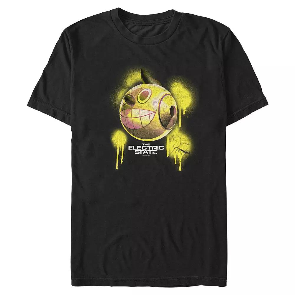 Mens The Electric State Kid Cosmo Spray Paint Graphic Tee Product Image