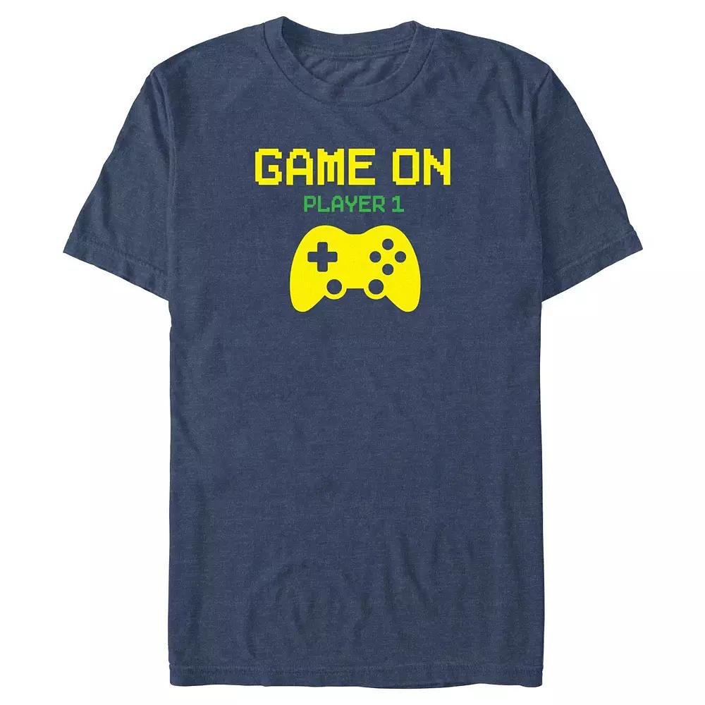 Big & Tall Game On Player One Graphic Tee, Men's,  Product Image
