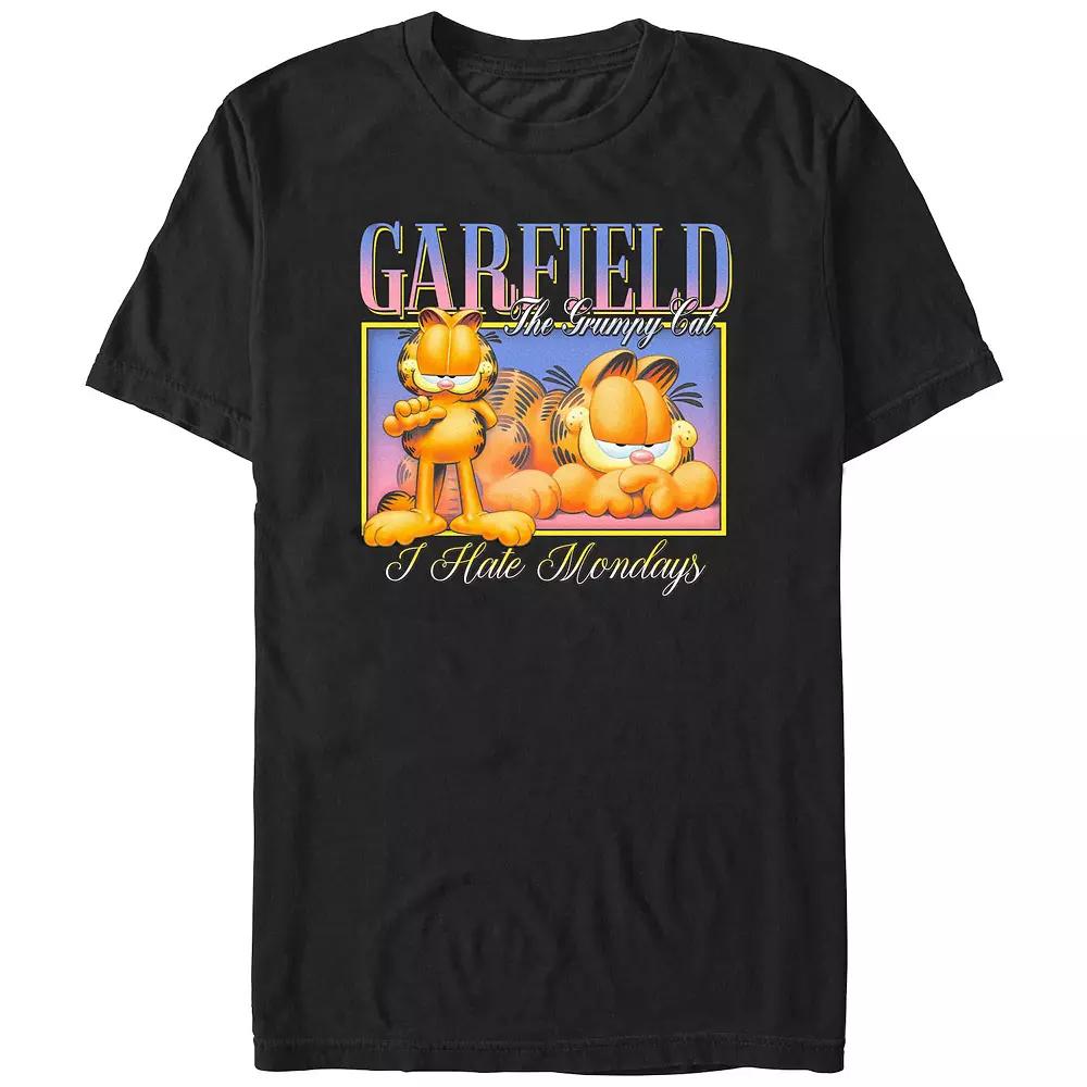 Men's Garfield The Grumpy Cat Portrait Graphic Tee,  Product Image